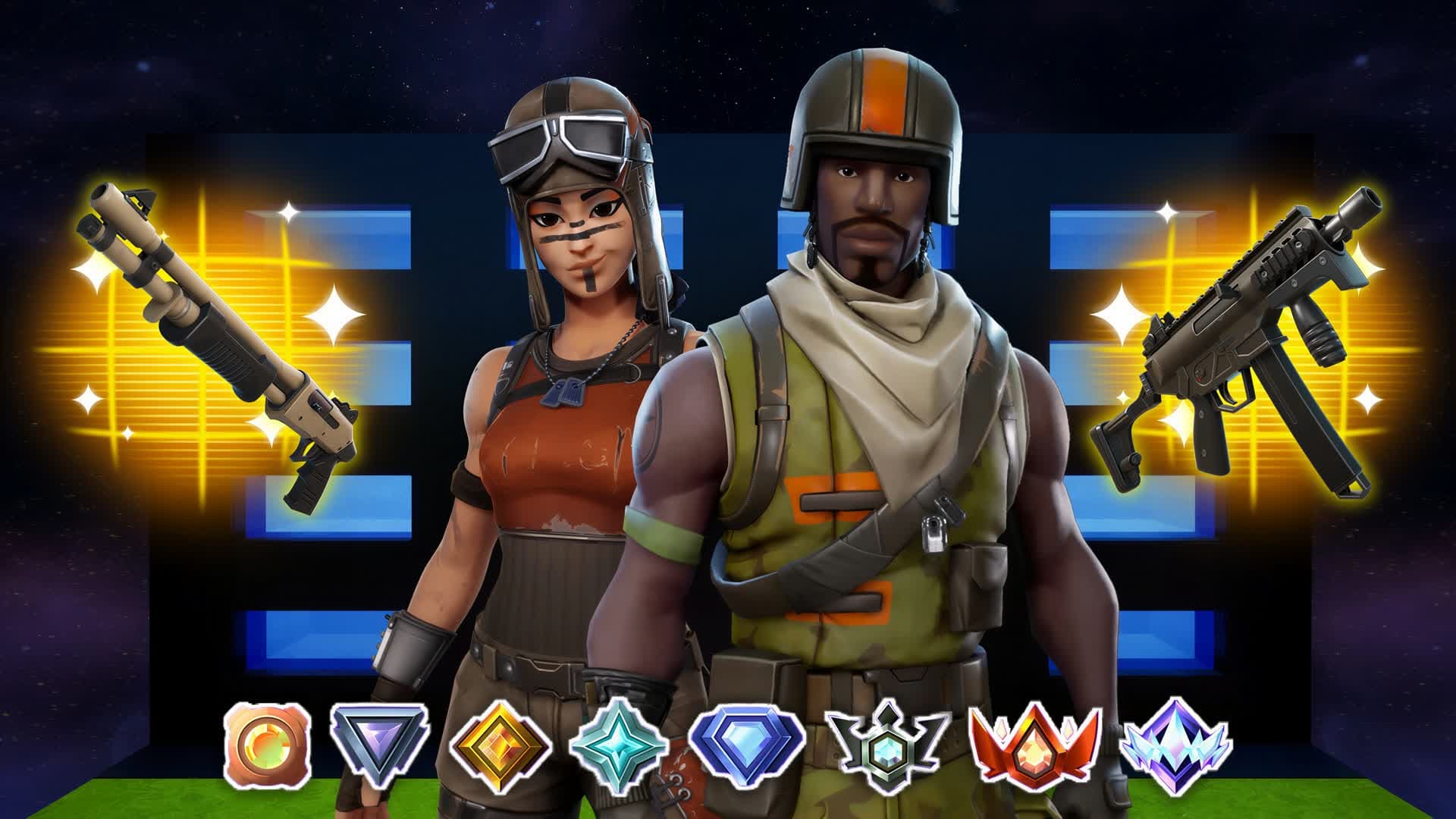 🔥 Duo 🔥 Zone Wars (32 Players)