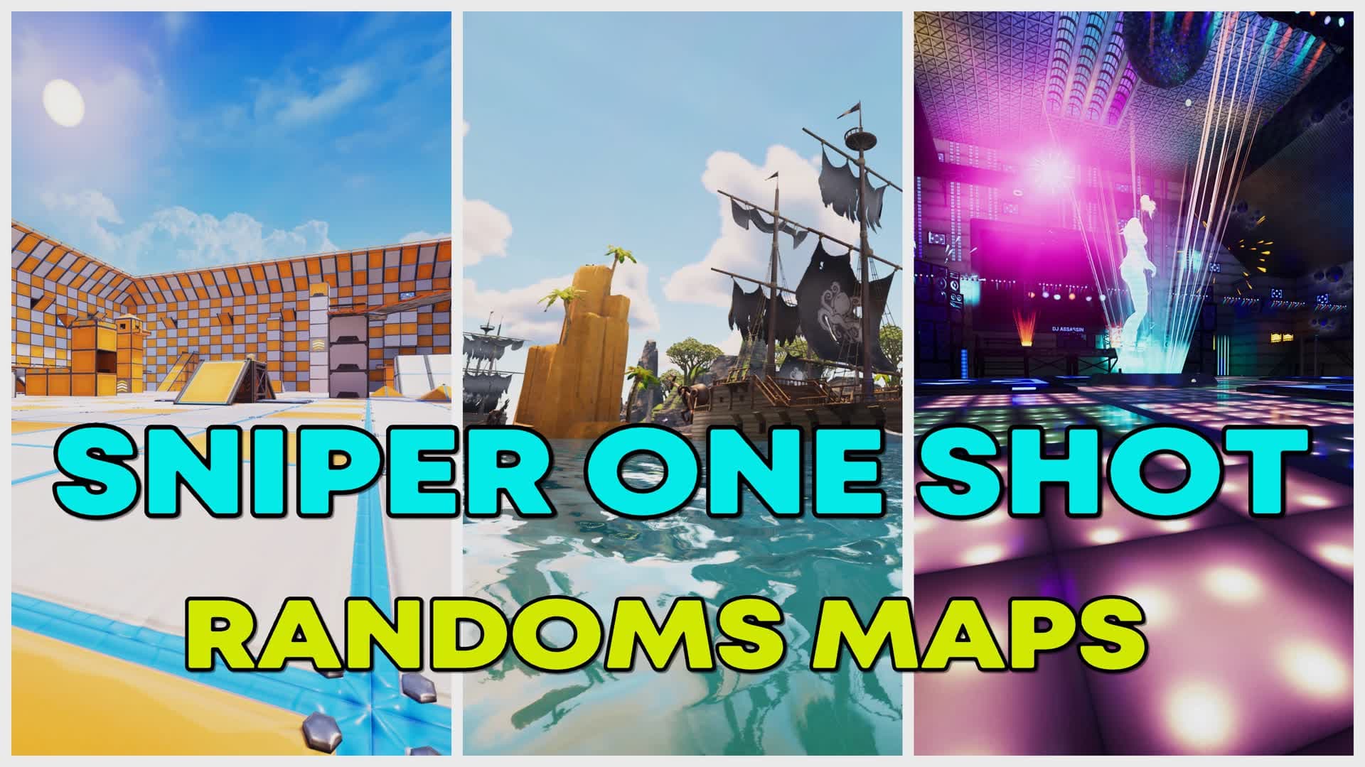 SNIPER ONE SHOT 4 MAPS RANDOMS