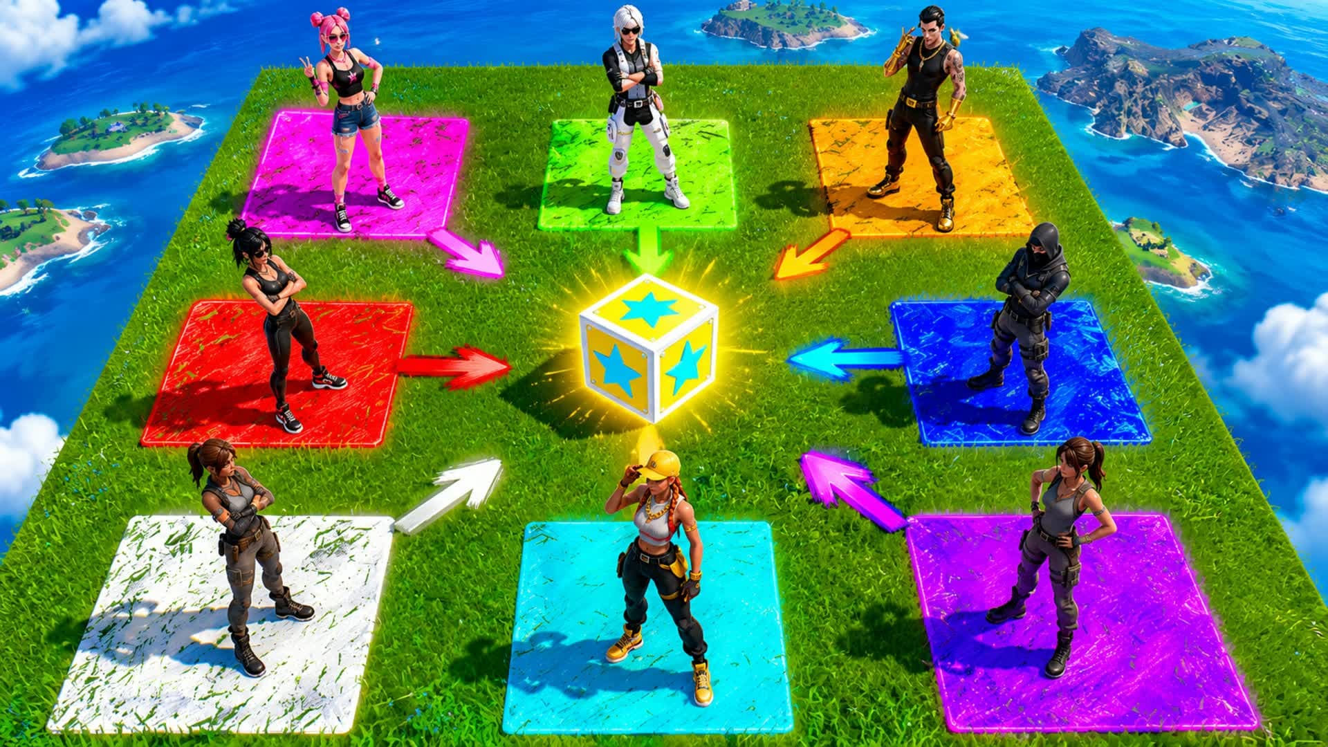 SHOOT OR DIE LUCK BLOCK