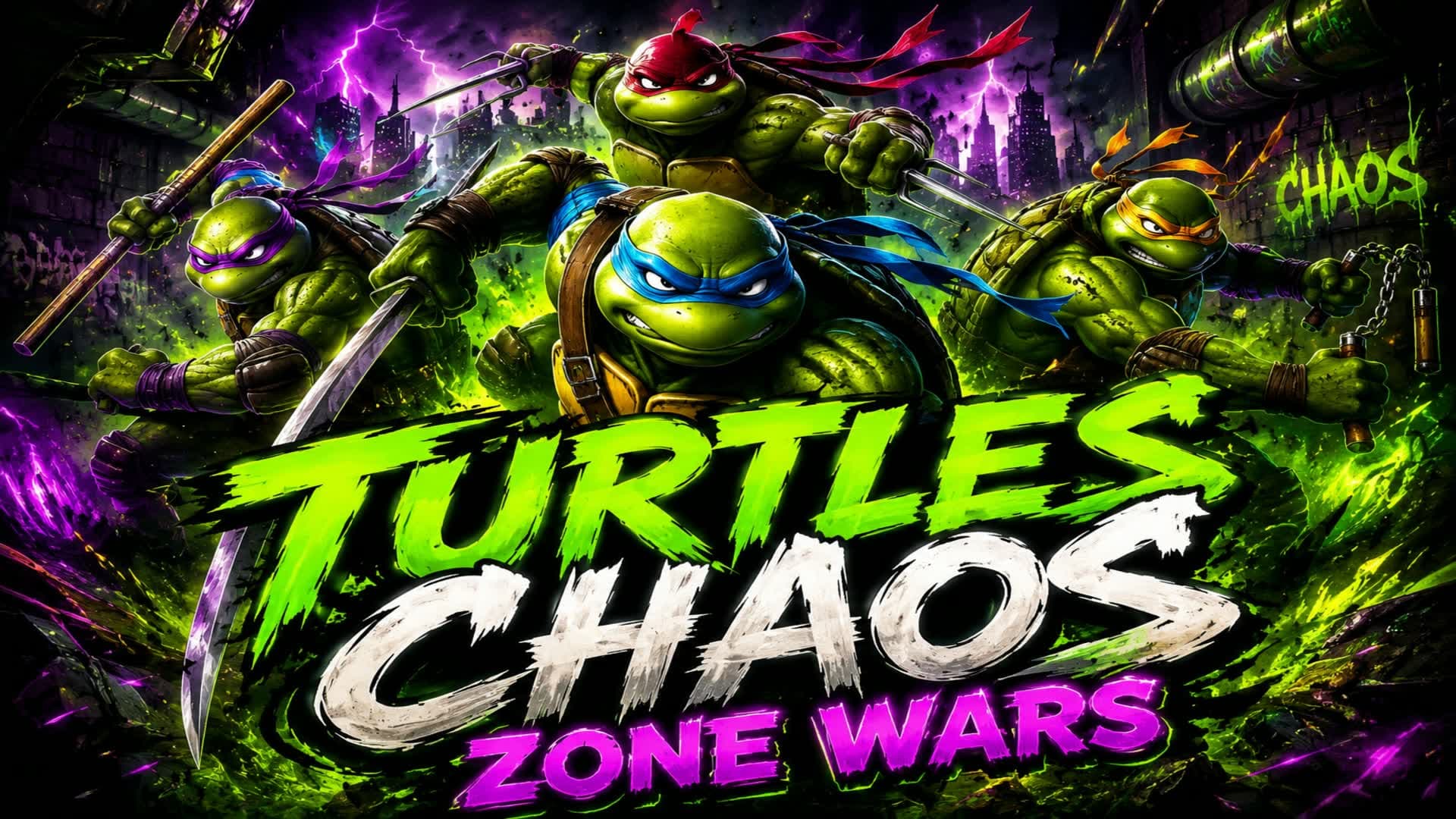 [ TMNT ] Turtles Chaos. Zone wars