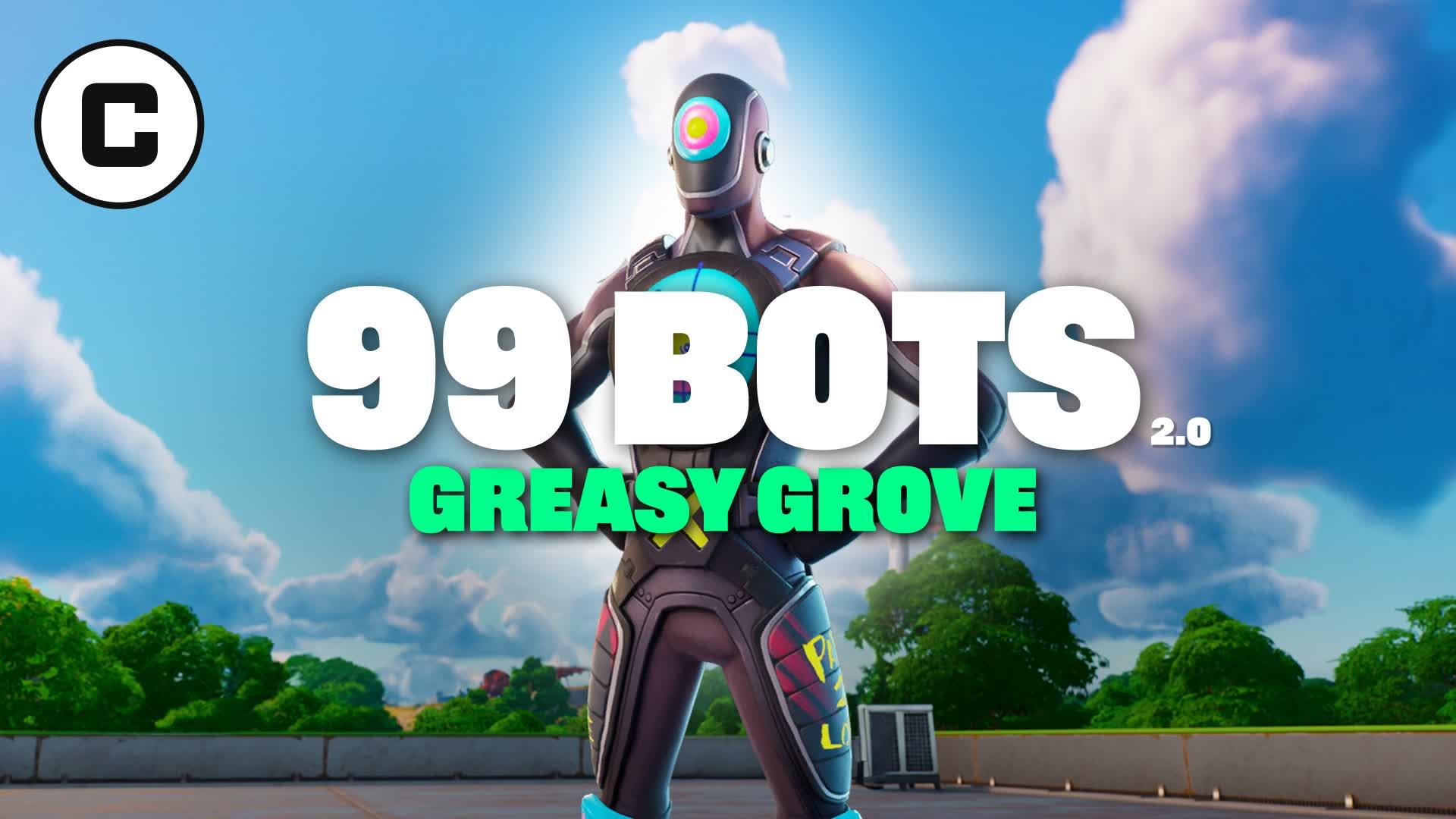 99 BOTS Greasy Grove - AI Bot Royale