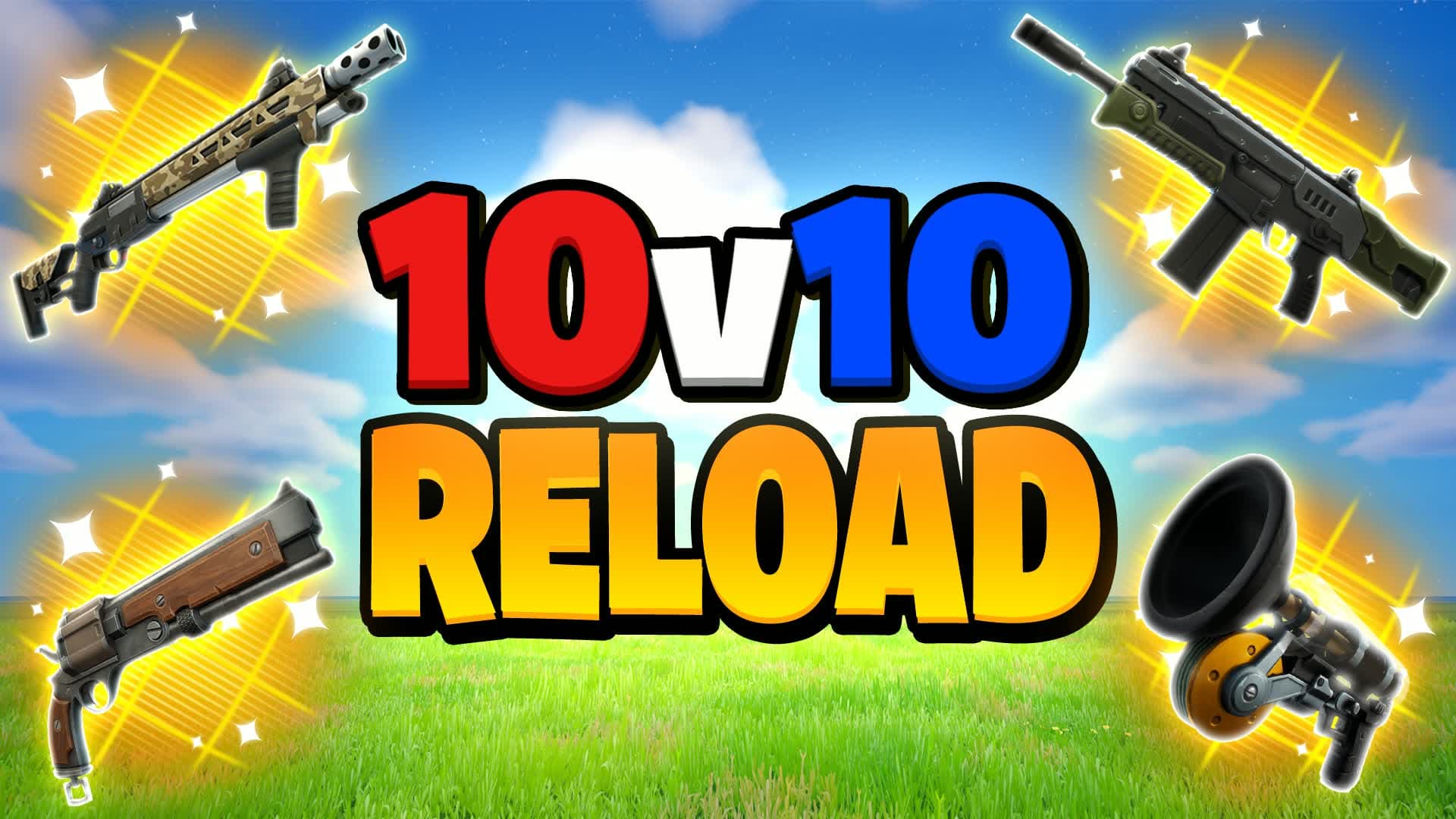 10v10 Reload Red vs Blue 🔴🔵