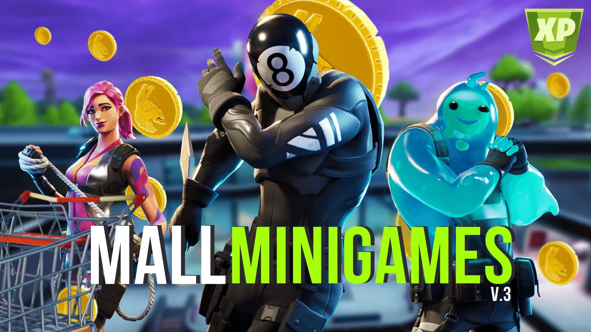 Party Mall🎉 ALL-IN-ONE Minigames💎
