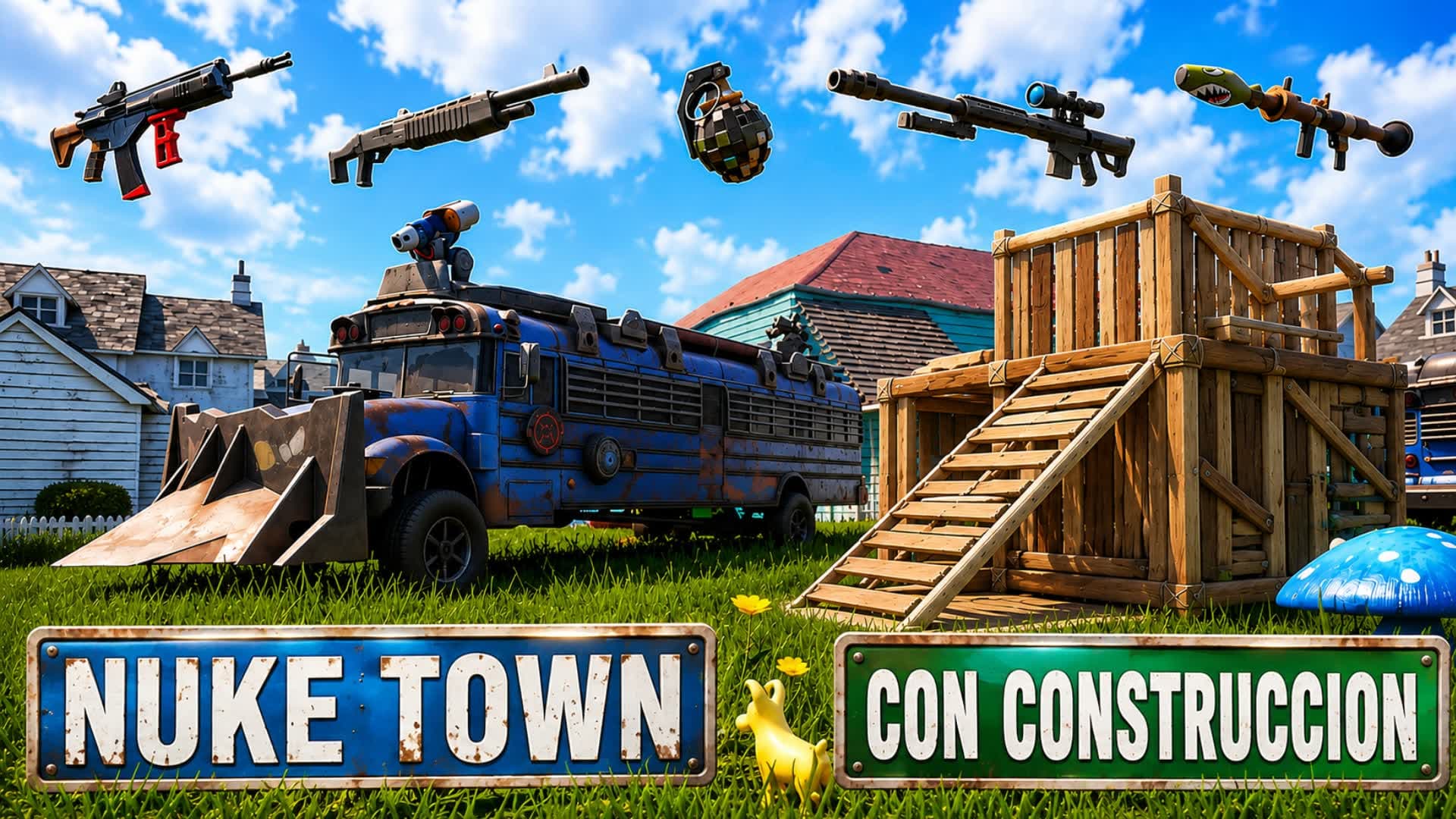 ⭐CONSTRUCCIÓN EN CALL OF DUTY NUKETOWN⭐