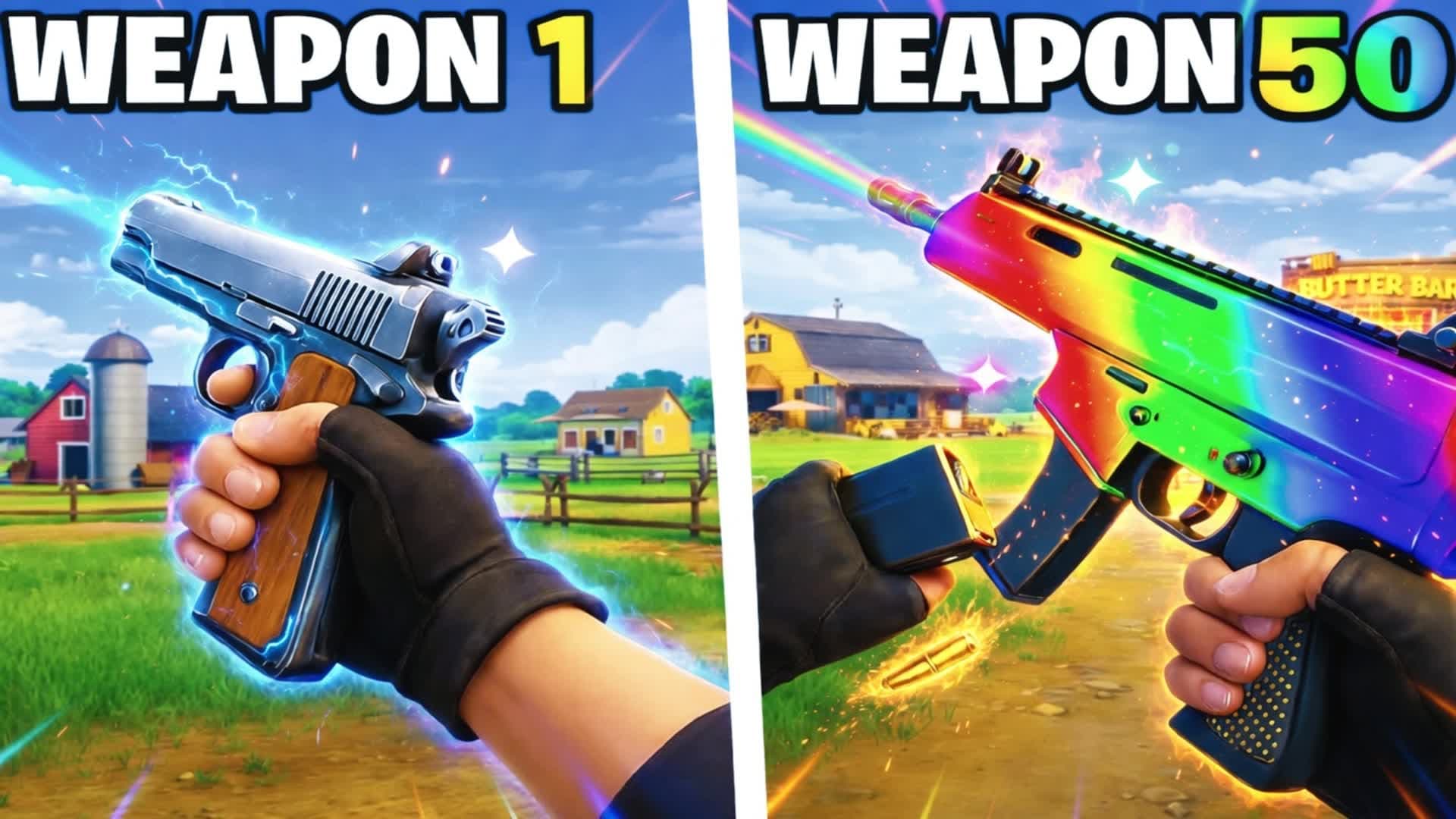 SUPER GUN GAME - FIRST PERSON