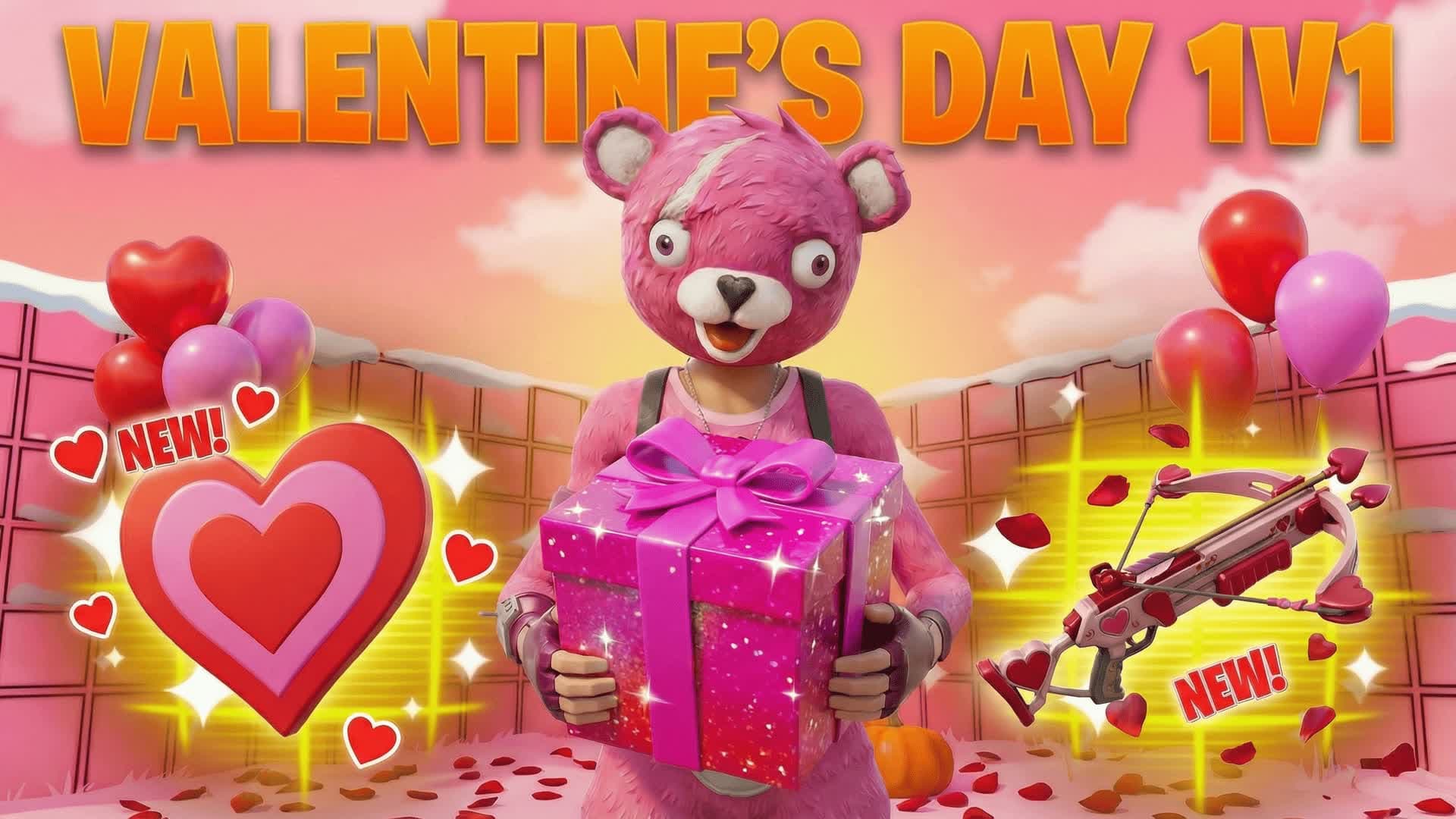 VALENTINE'S DAY 1V1 - ALL GUNS & RIDES