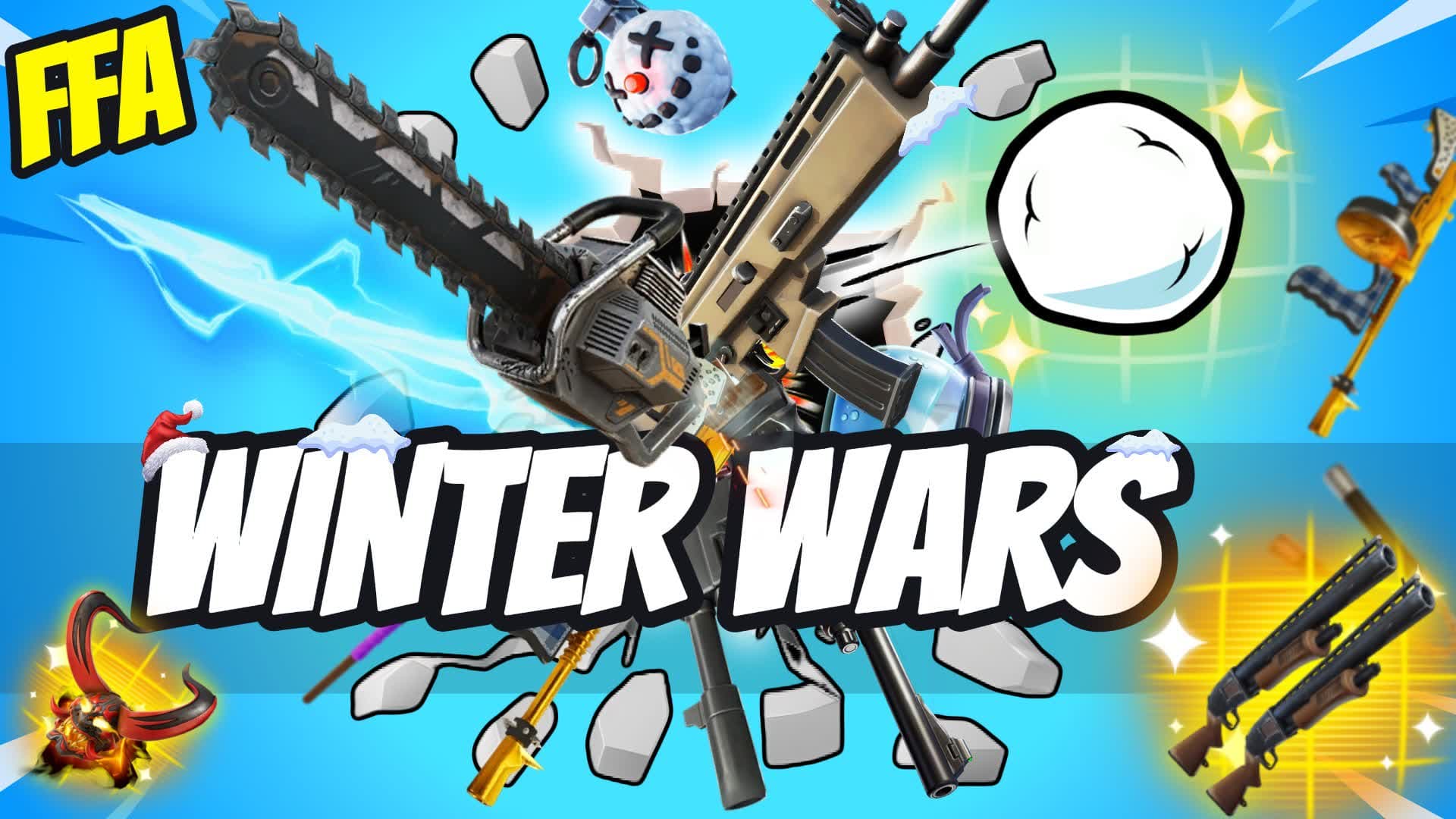 TMNT ❄️ WINTER WARS - ALL GUNS 1V1