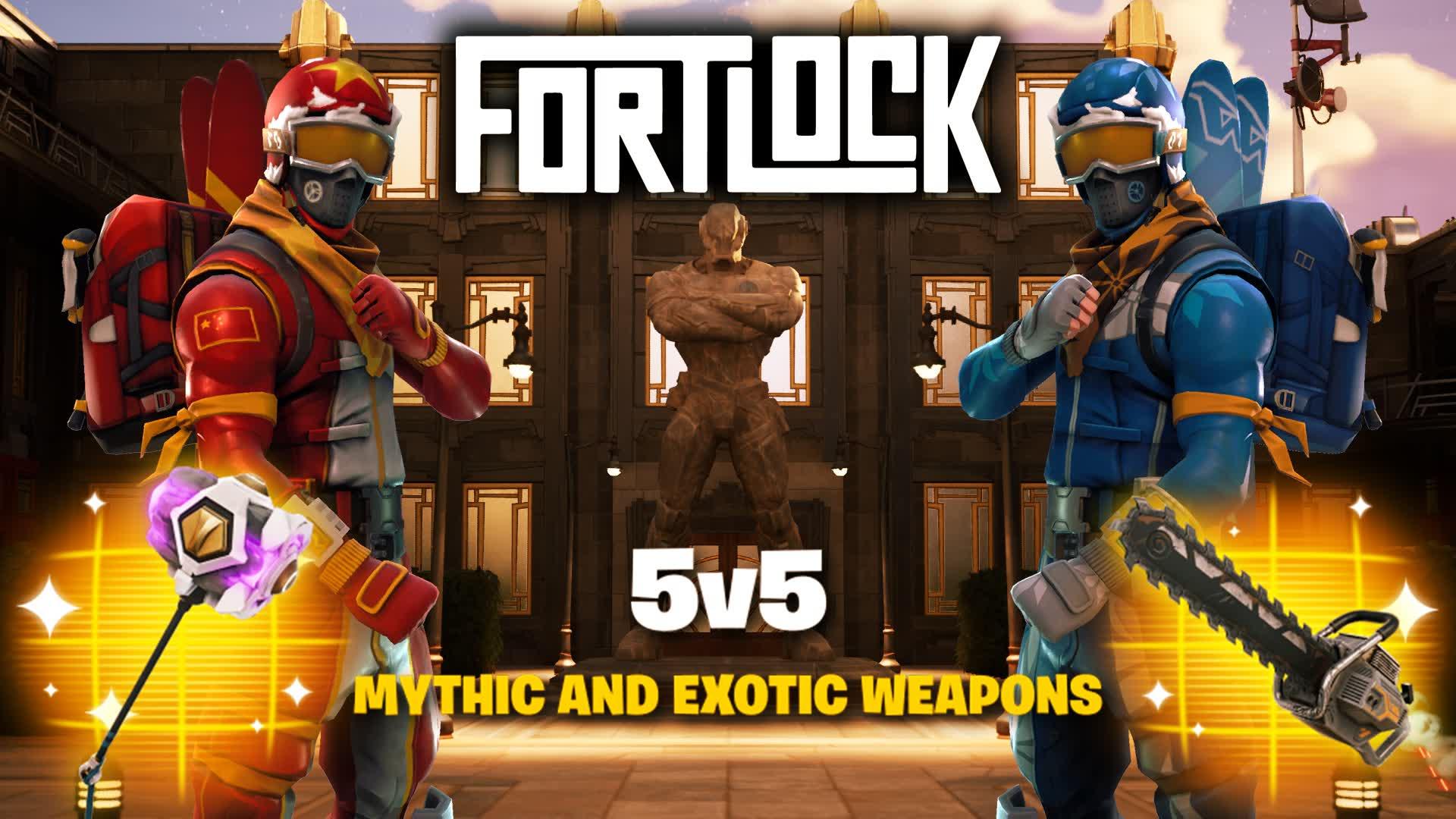 FORTLOCK: 🔴Red vs Blue🔵 - PVPVE