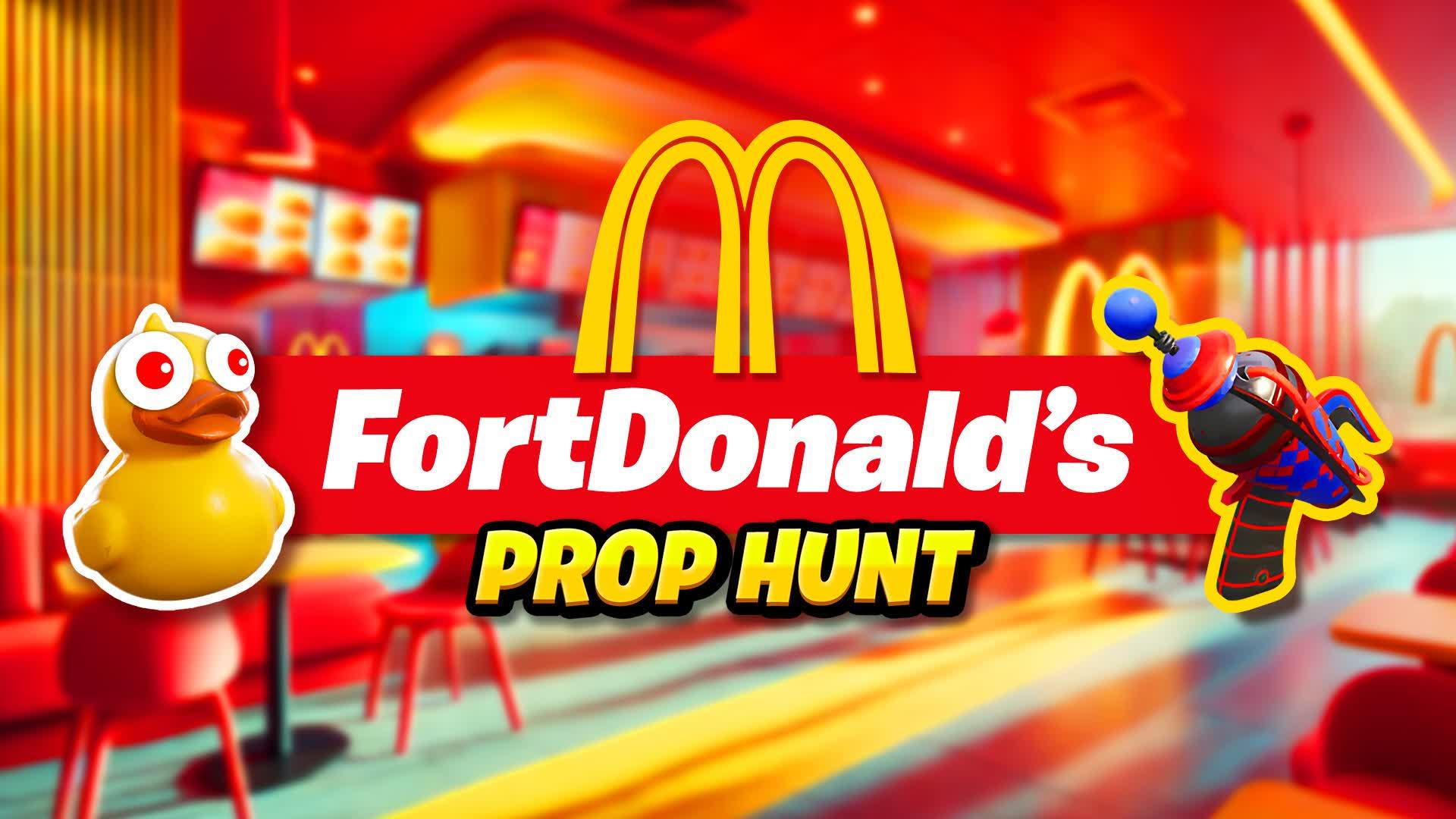 FORTDONALDS PROP HUNT 🍟 CHRISTMAS