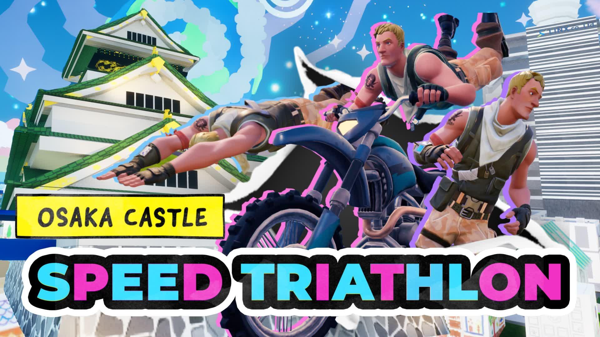 Speed Triathlon Race -Osaka Castle-