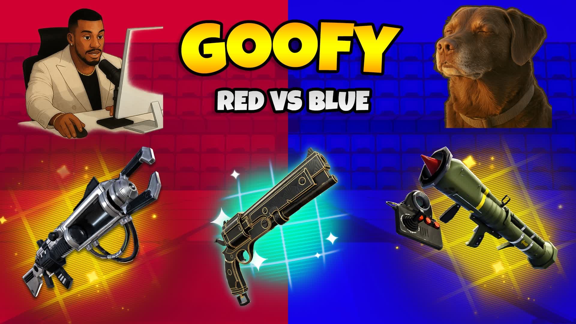 GOOFY RED VS BLUE 🔴🔵
