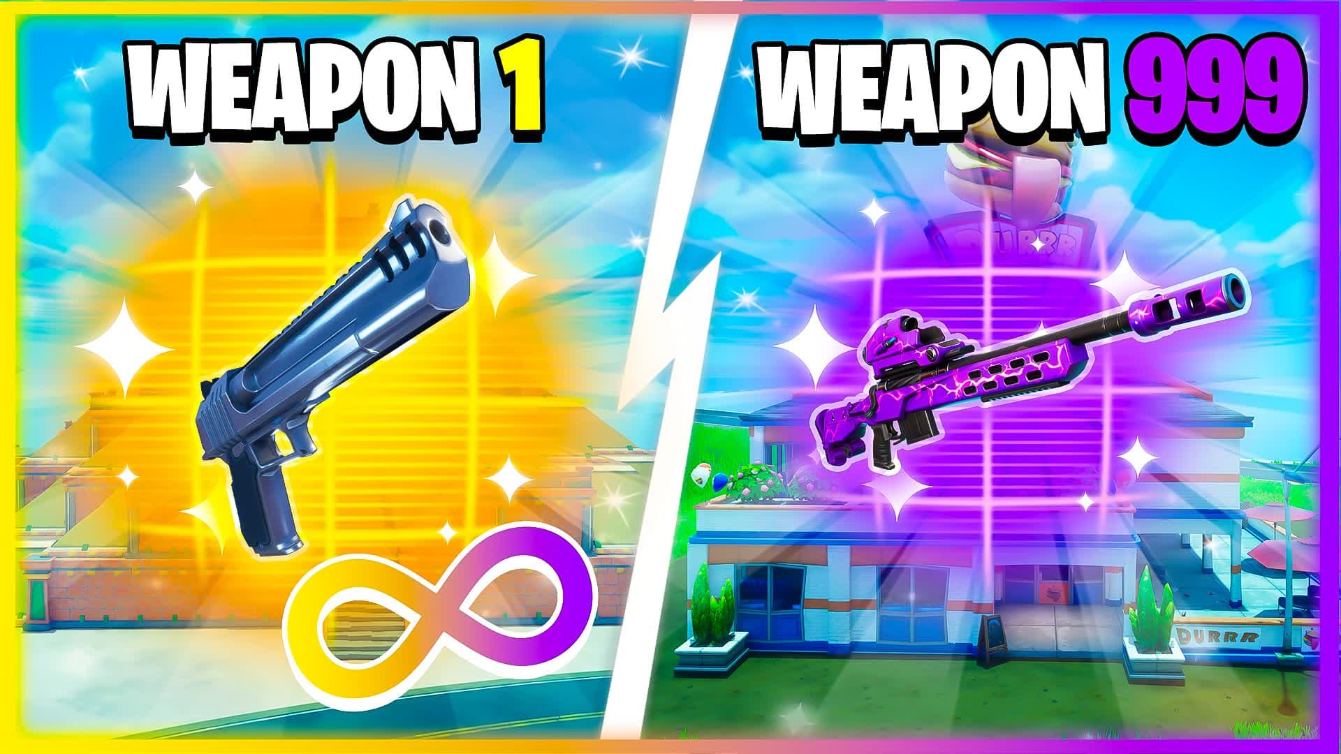 🏝️ CRAZY GUN GAME 🔫 ONE SHOT 🎯