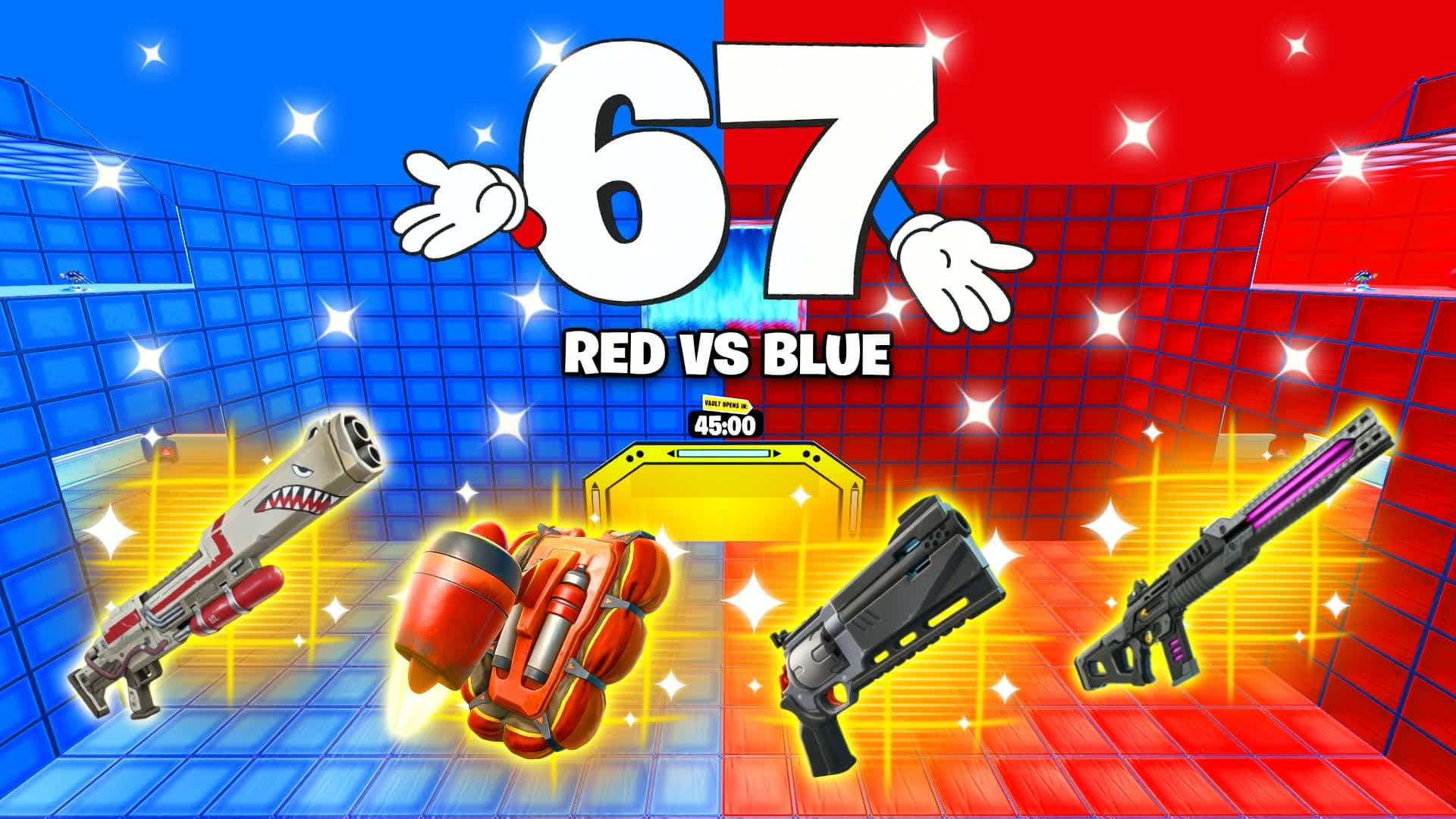 67 RED VS BLUE 🔴🔵 [RVB GOATED]