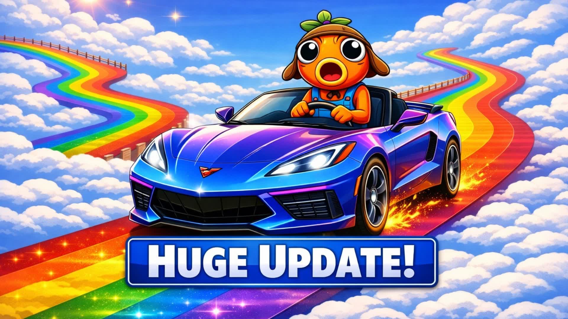 CRAZY CAR OBBY! 🏍️