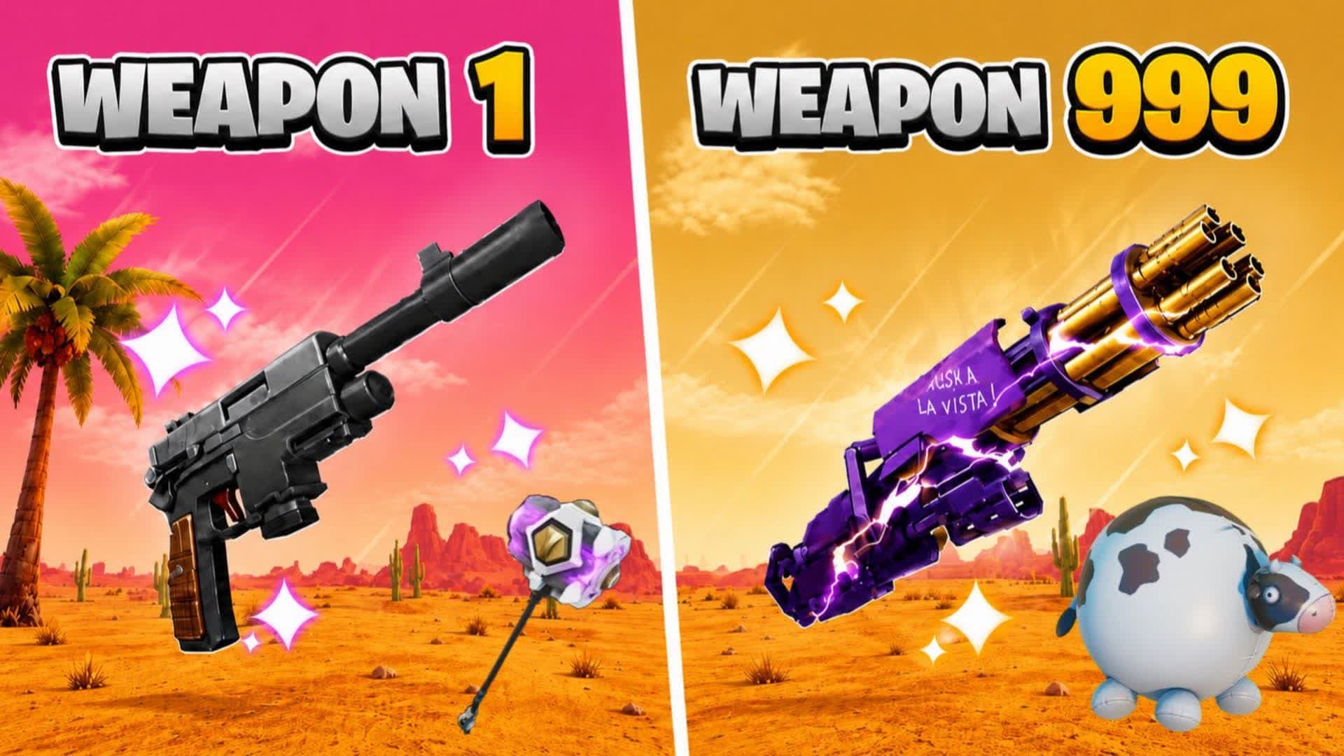 ☀️CHAOS GUN GAME🔫 ONE SHOT🎯