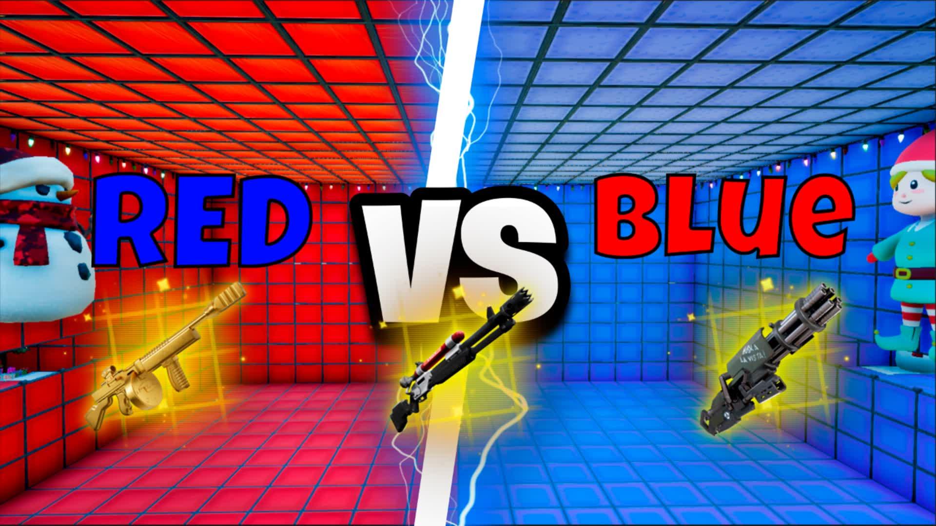 🔴CHRISTMAS RED VS BLUE🔵