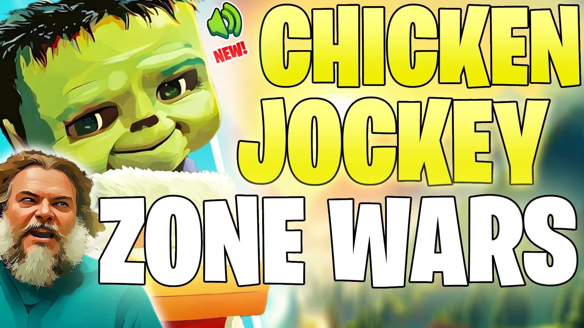 CHICKEN JOCKEY ZONE WARS🐔🧟