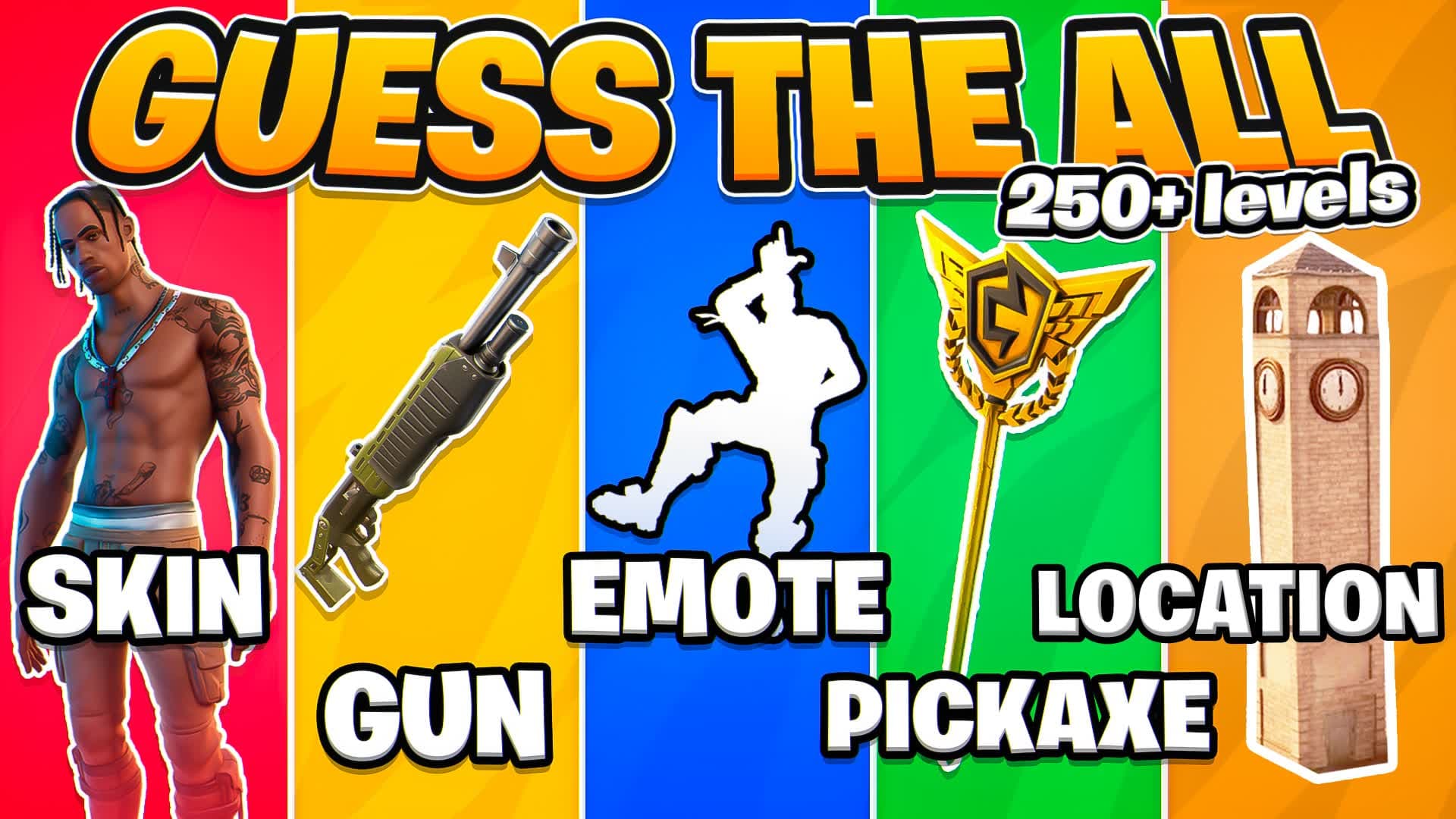 ⭐ GUESS THE ALL⭐ - FORTNITE MINIGAME 🎮