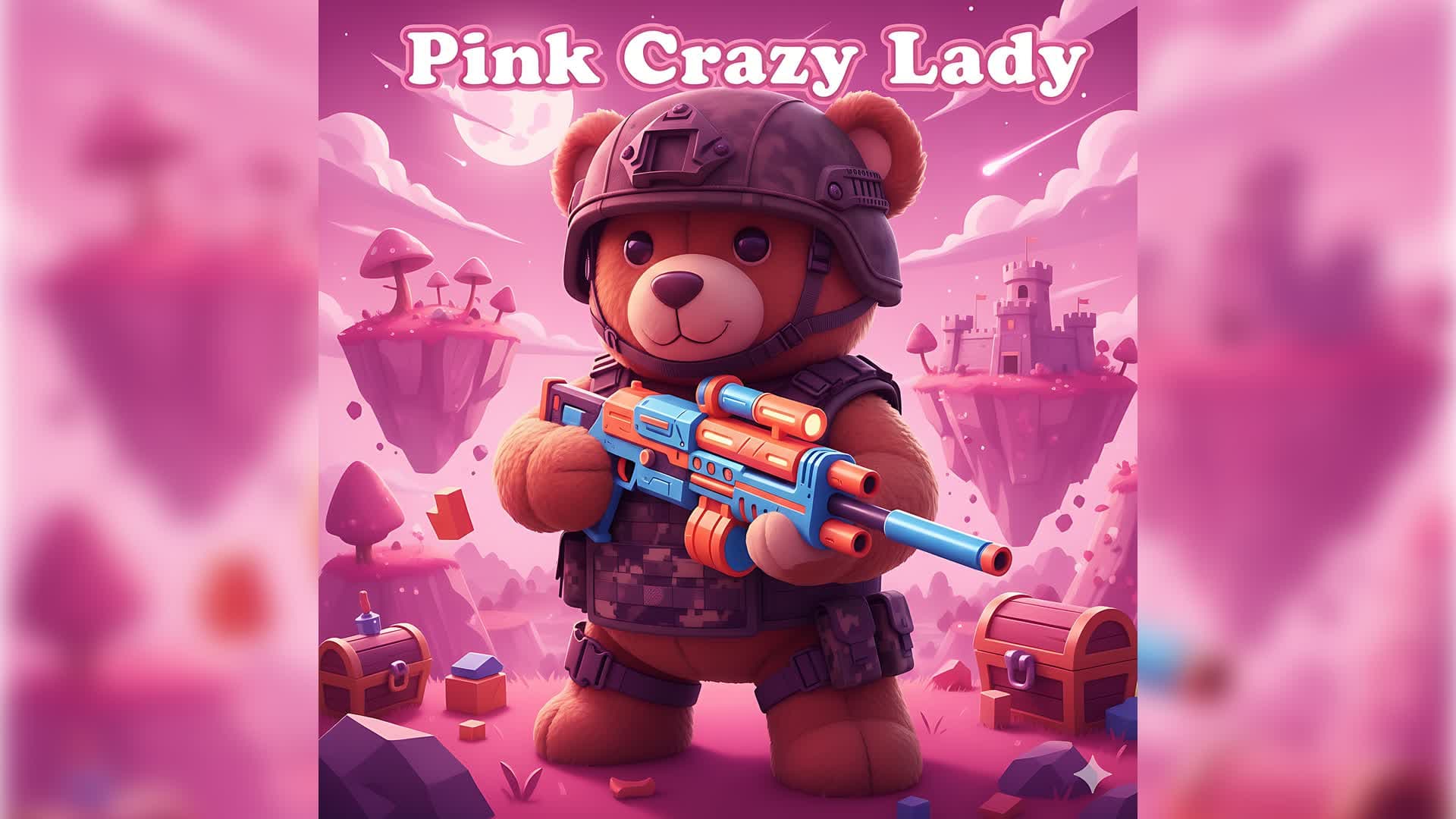 Pink Crazy Lady