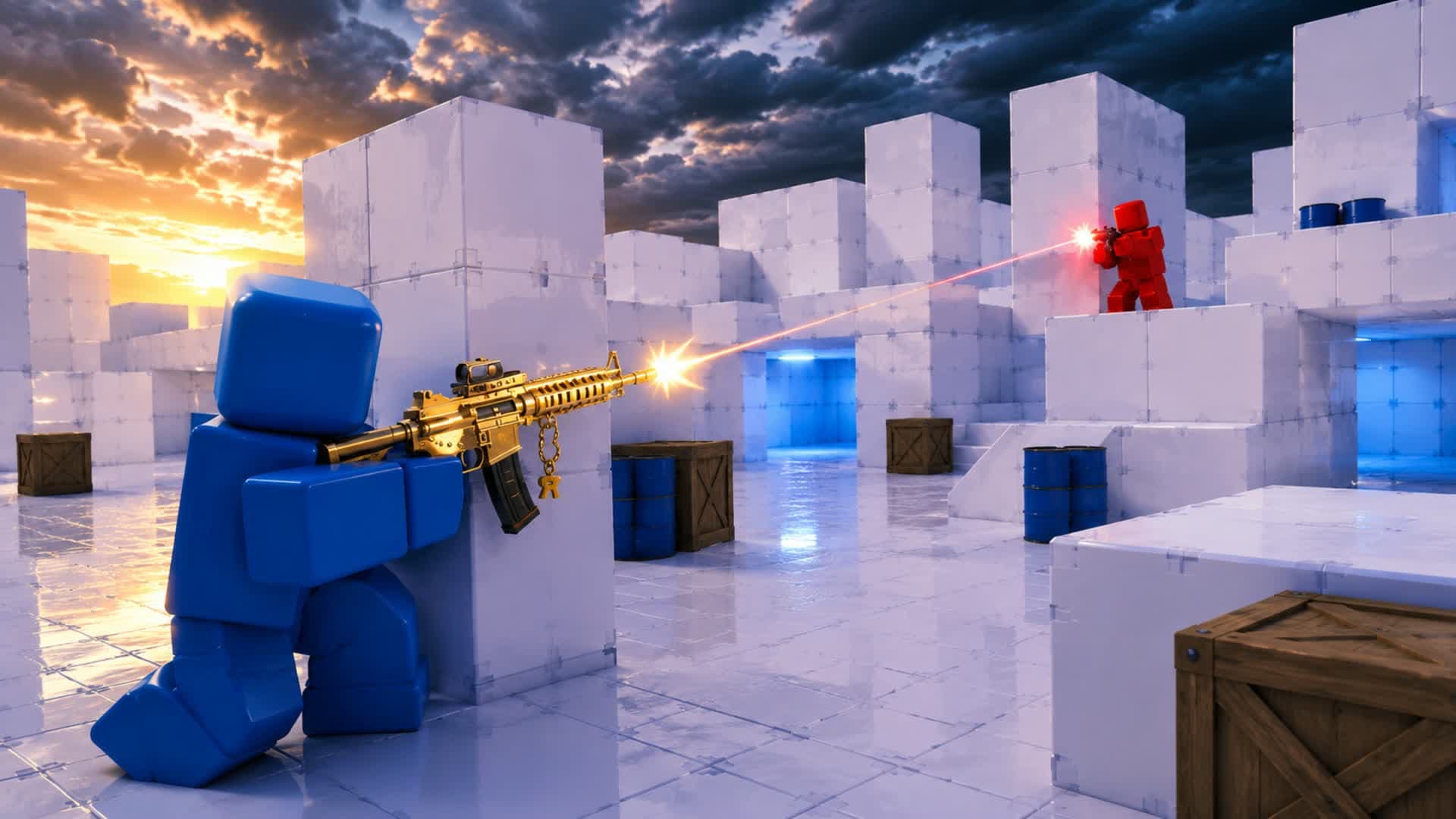 RED VS BLUE UNC RED VS BLUE RVB