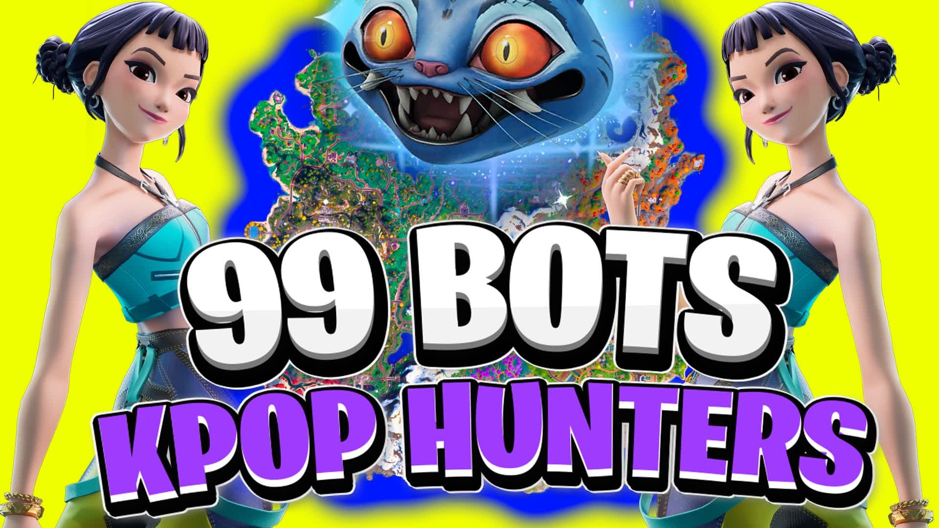 99 BOTS ROYALE⭐ALL GUNS KPOP MONSTER