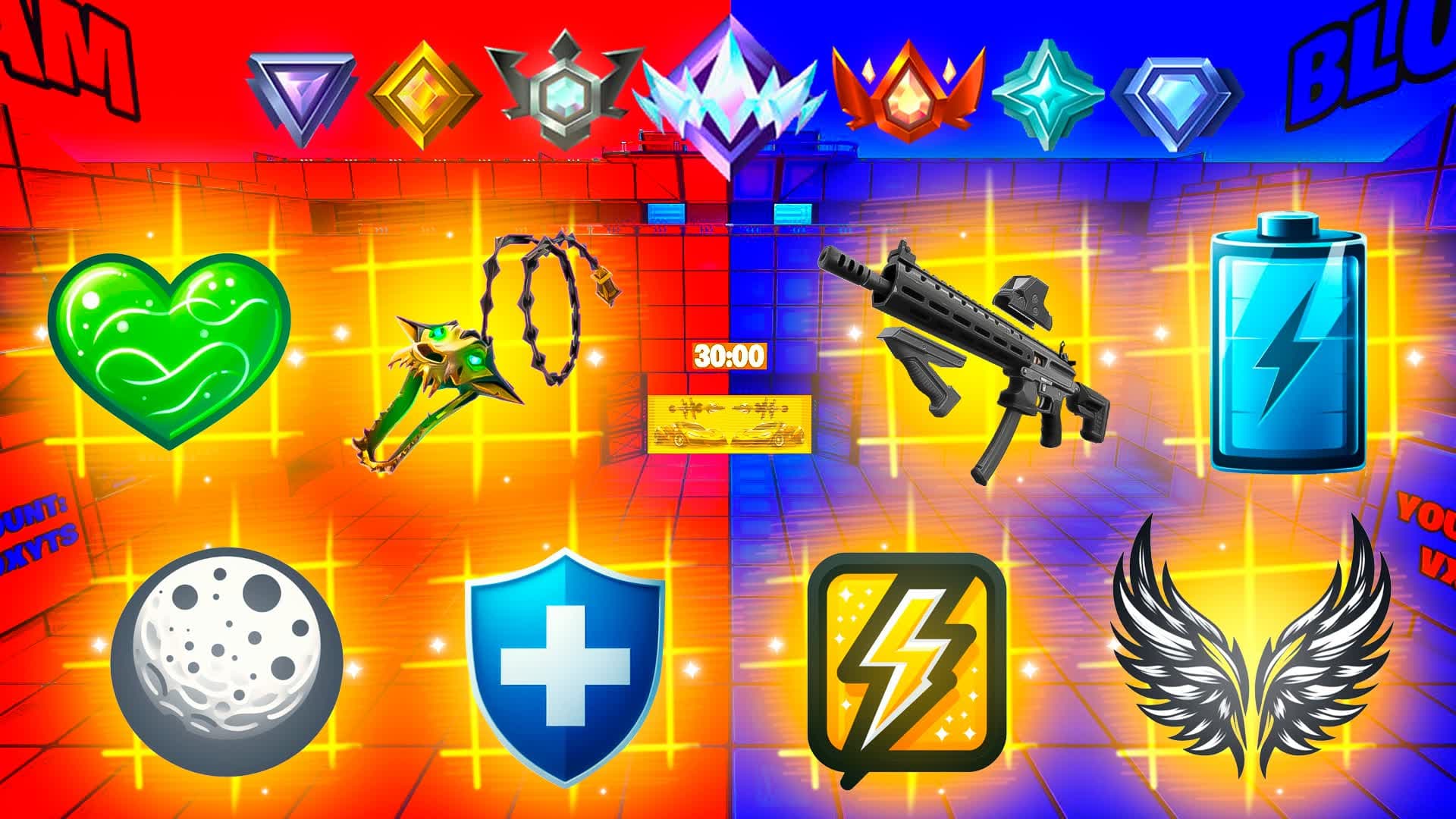 POWER RED VS BLUE [RANKED] 🔴🔵