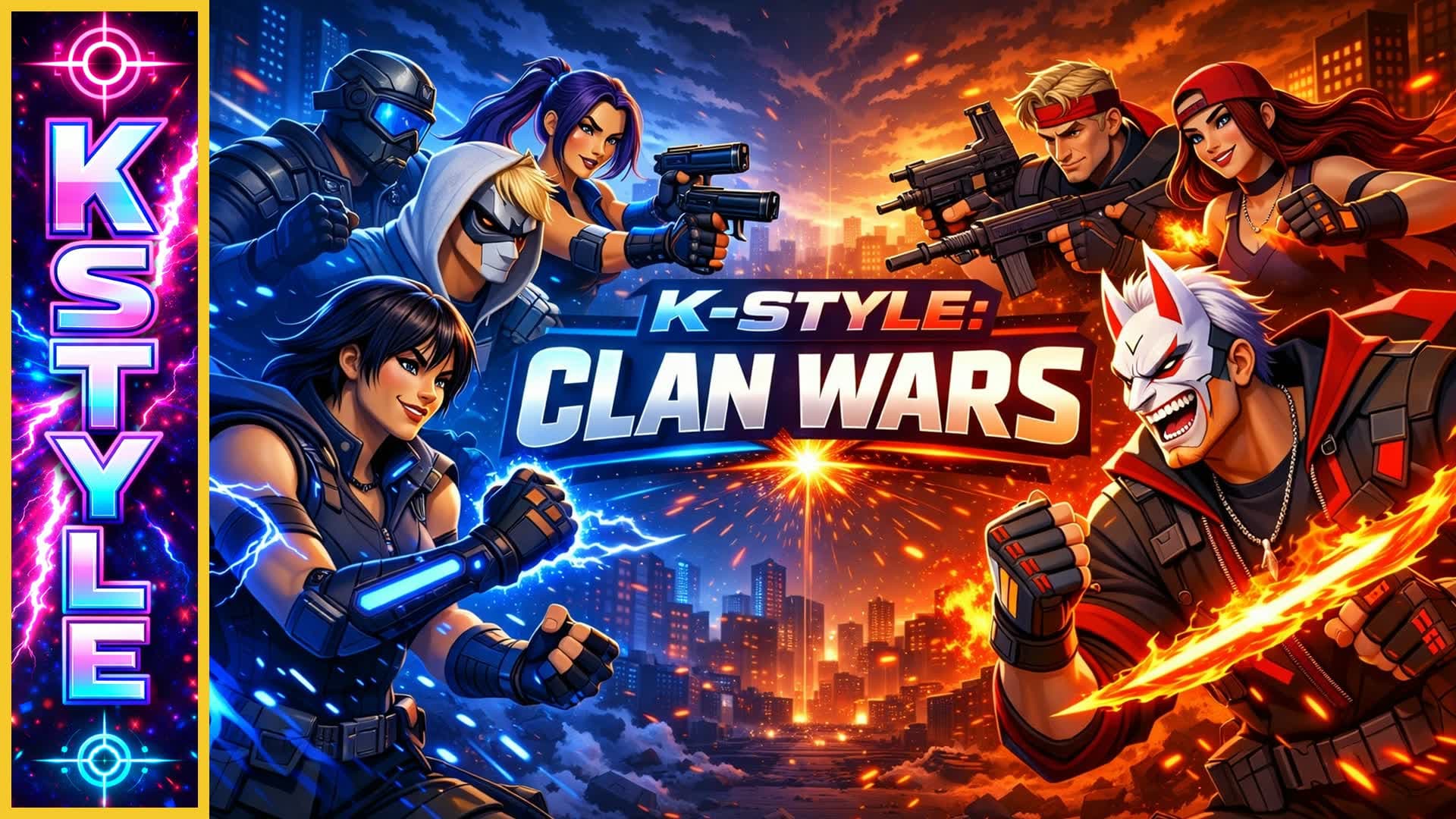 K-STYLE: Clan Wars (1v1 - 4v4)