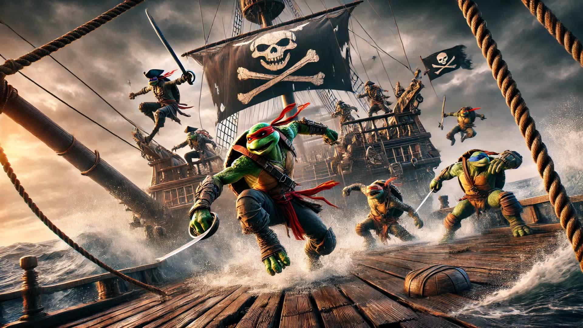 TMNT Pirate Ninja : Battle of High Seas