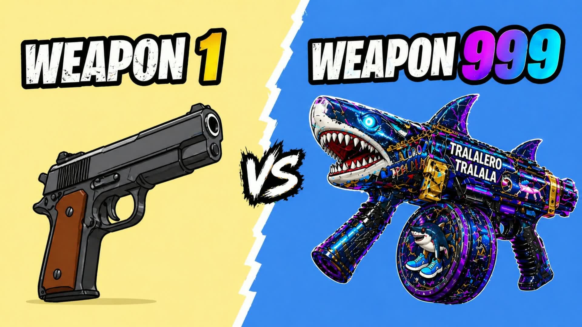 INSANE GUN GAME BRAINROTS 🎯ONE SHOT🎯