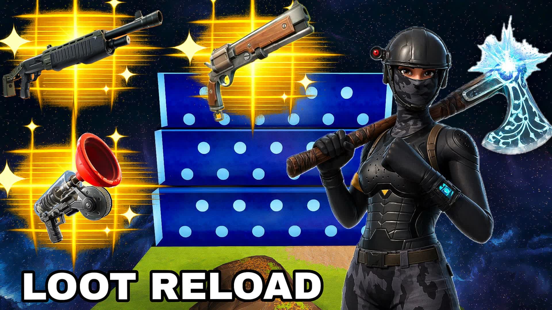 32 PLAYER ZONE WARS - LOOT RELOAD 🏆