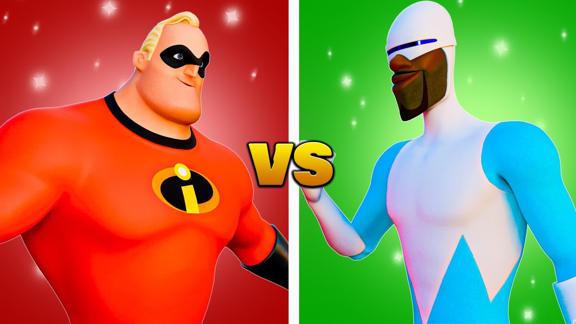 🔥💯MR.INCREIBLE VS FROZONE🩵🥶