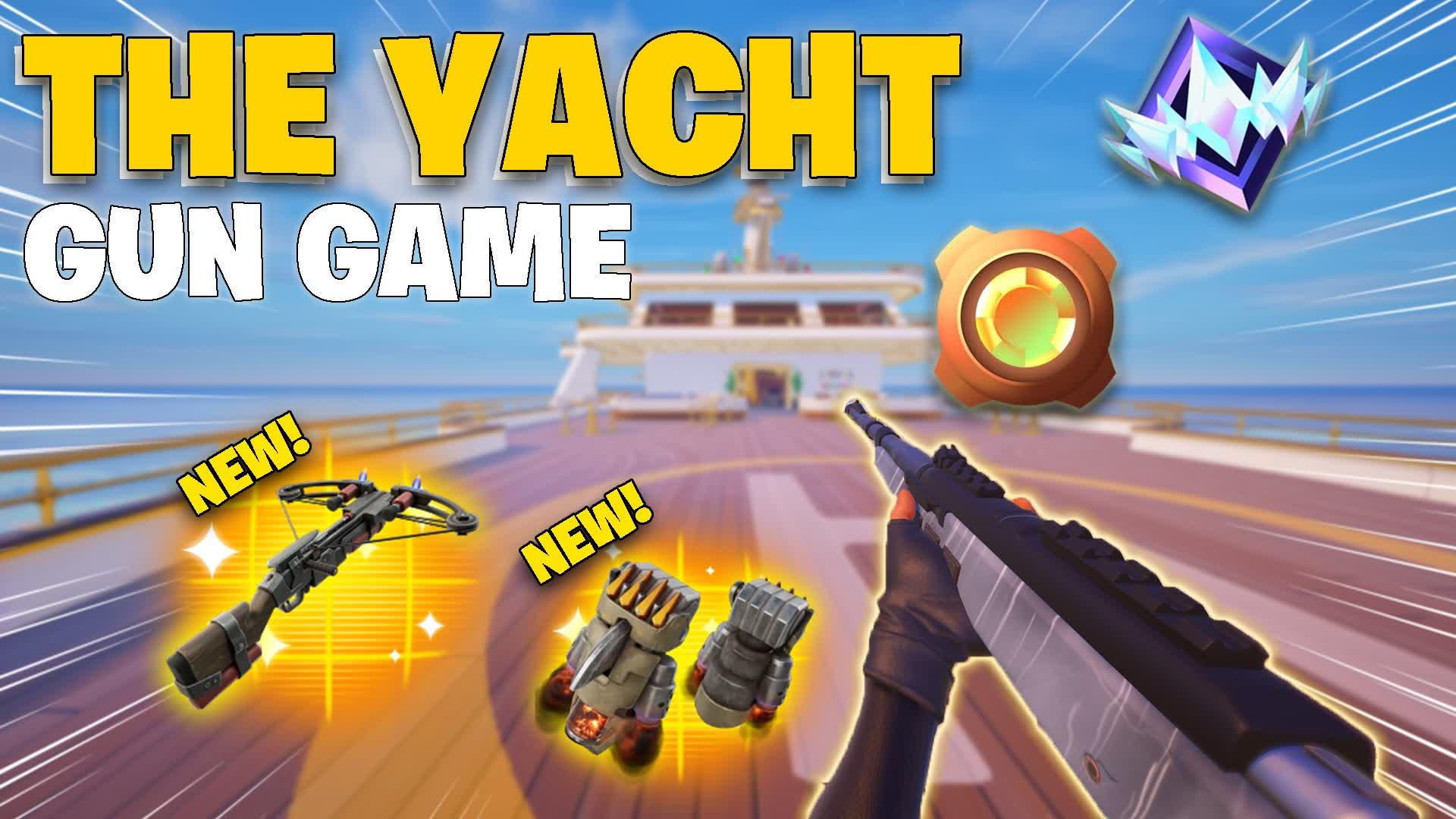 FIRST PERSON GUN GAME 🔫 THE YACHT