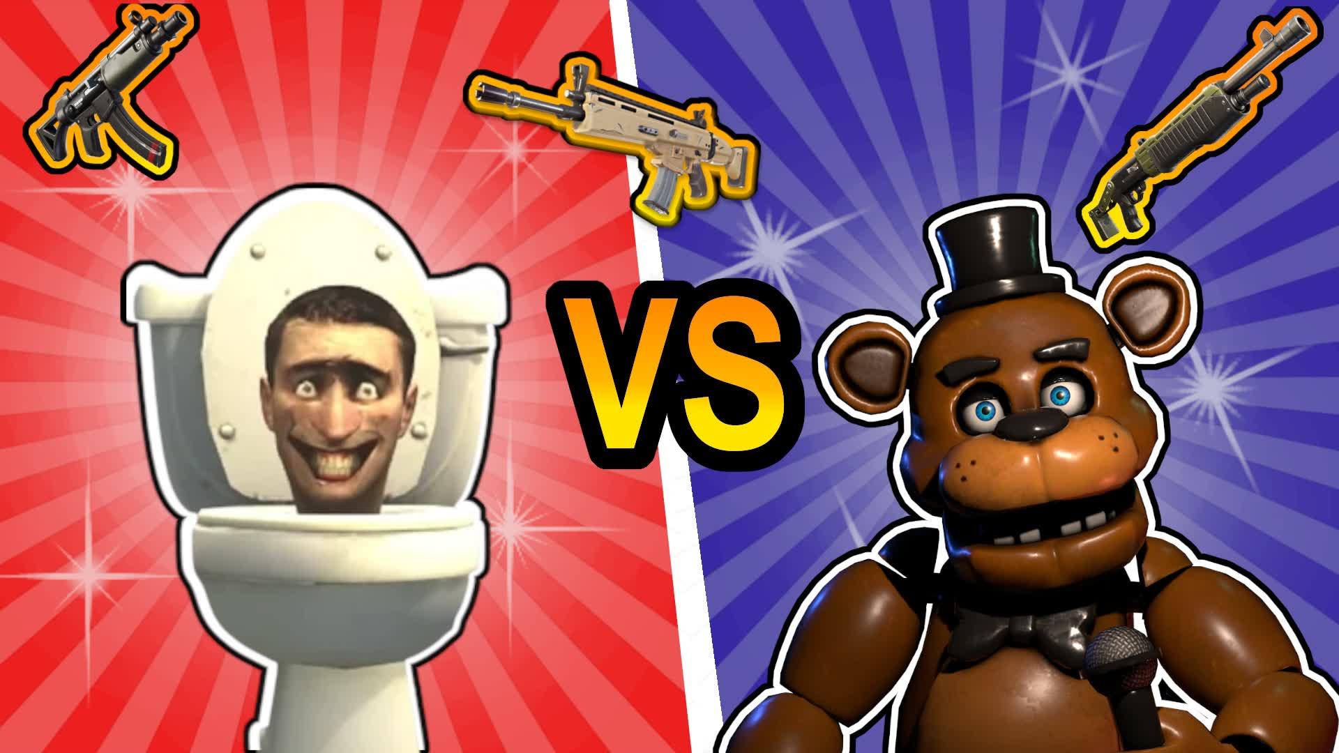 🚽SKIBIDI TOILET VS FNAF🐻