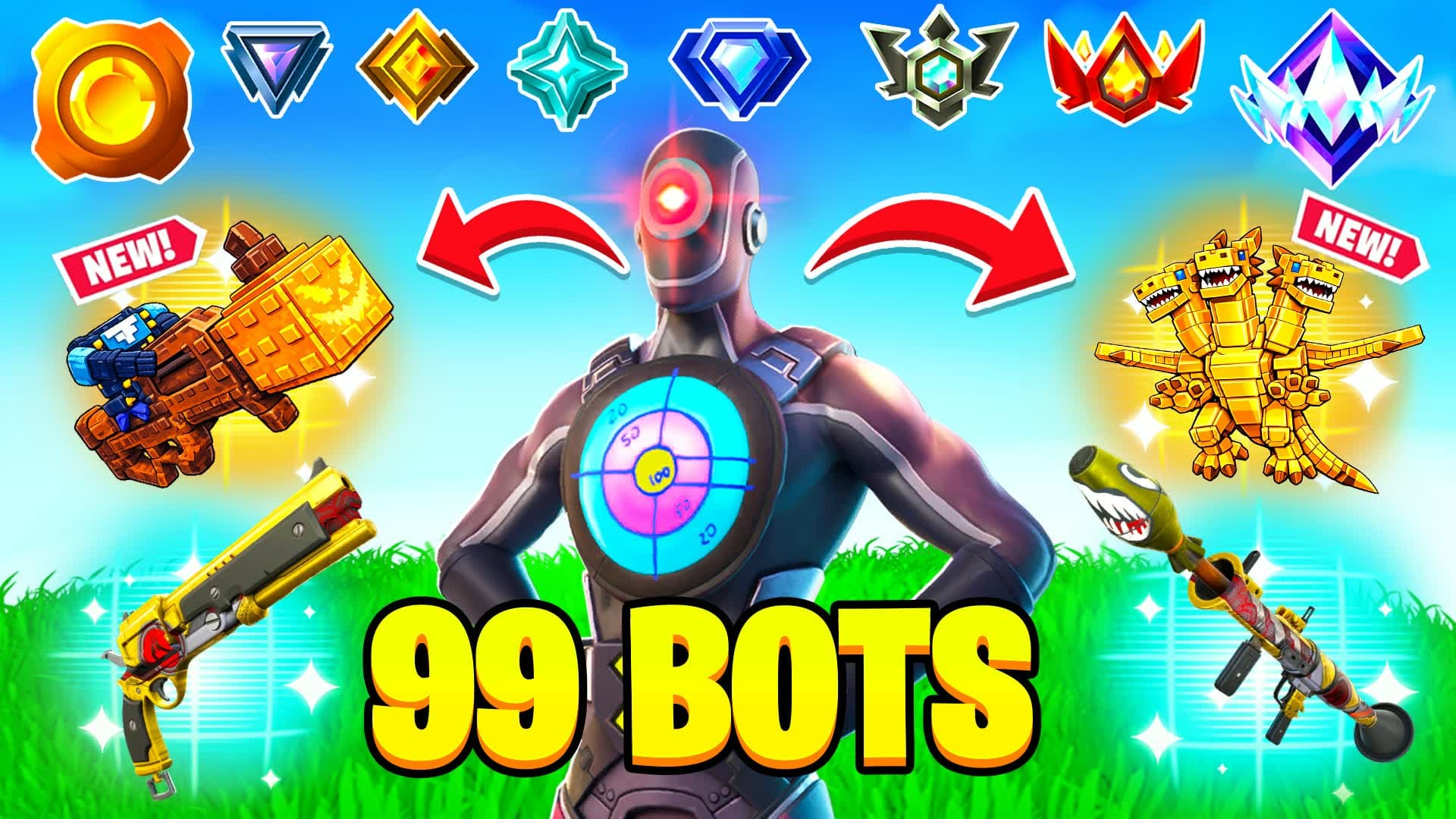 99 BOTS RANKED ⭐ Kevko