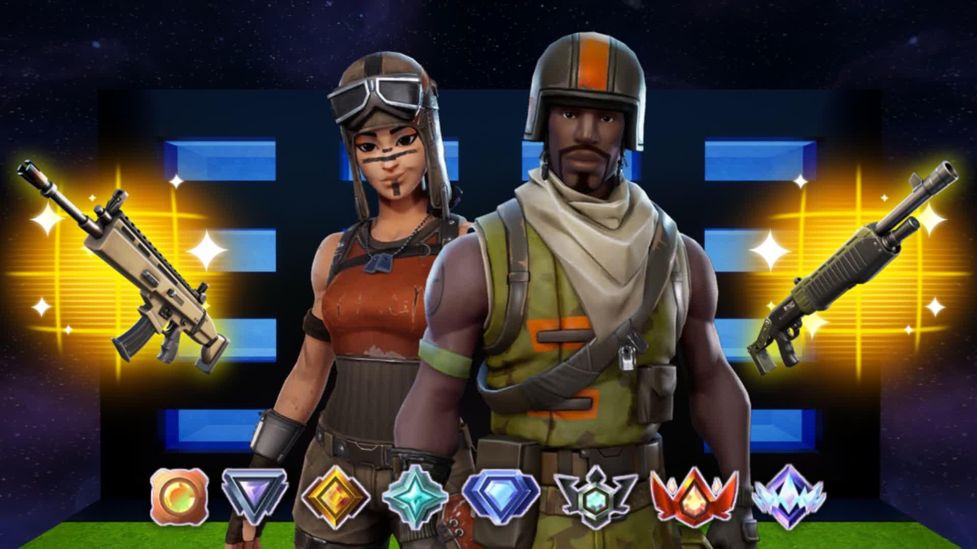 🔥 Duo 🔥 Zone Wars (32 Players)