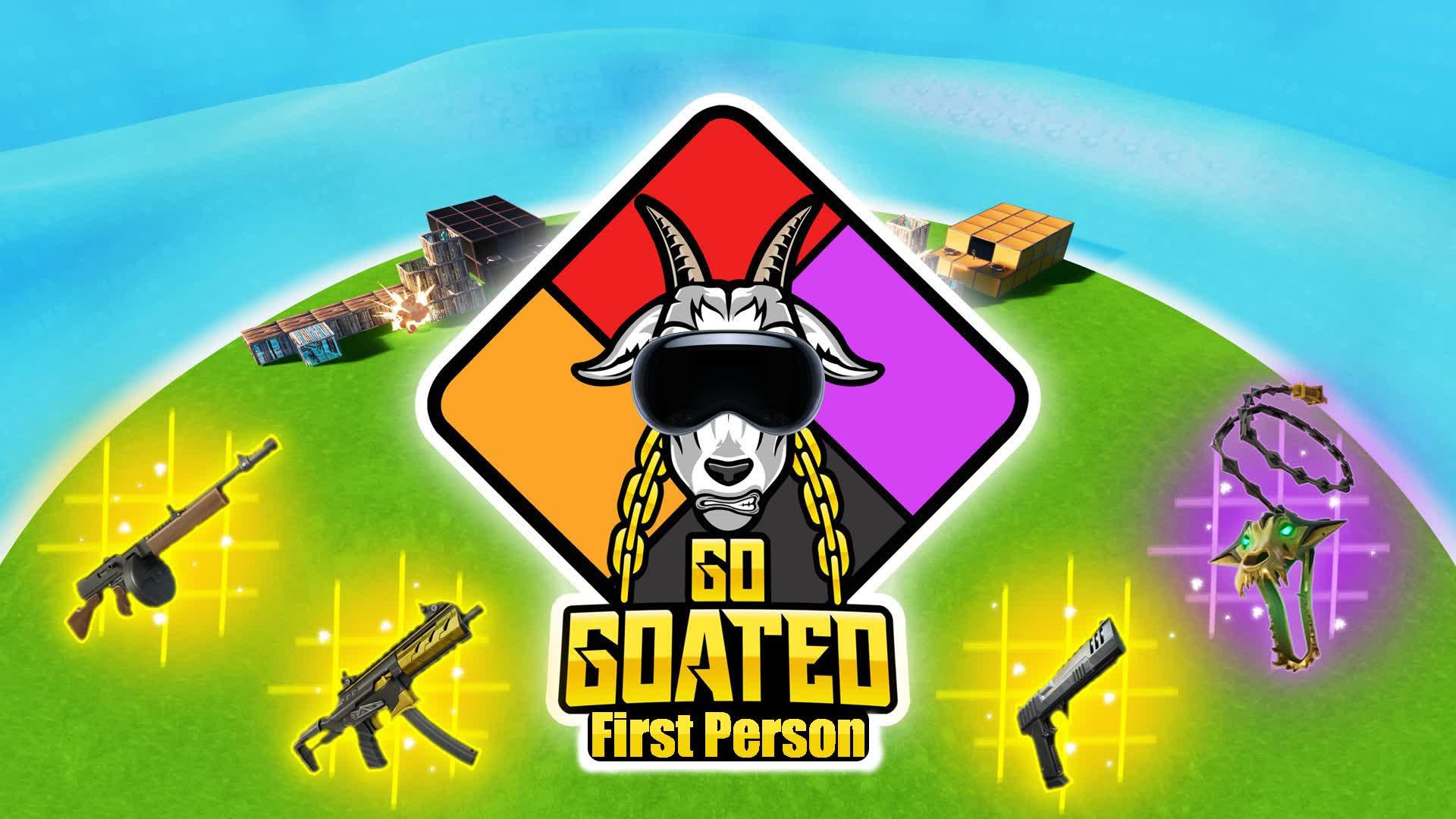 🐐 GO GOATED! ZONE WARS 🌀*First Person*