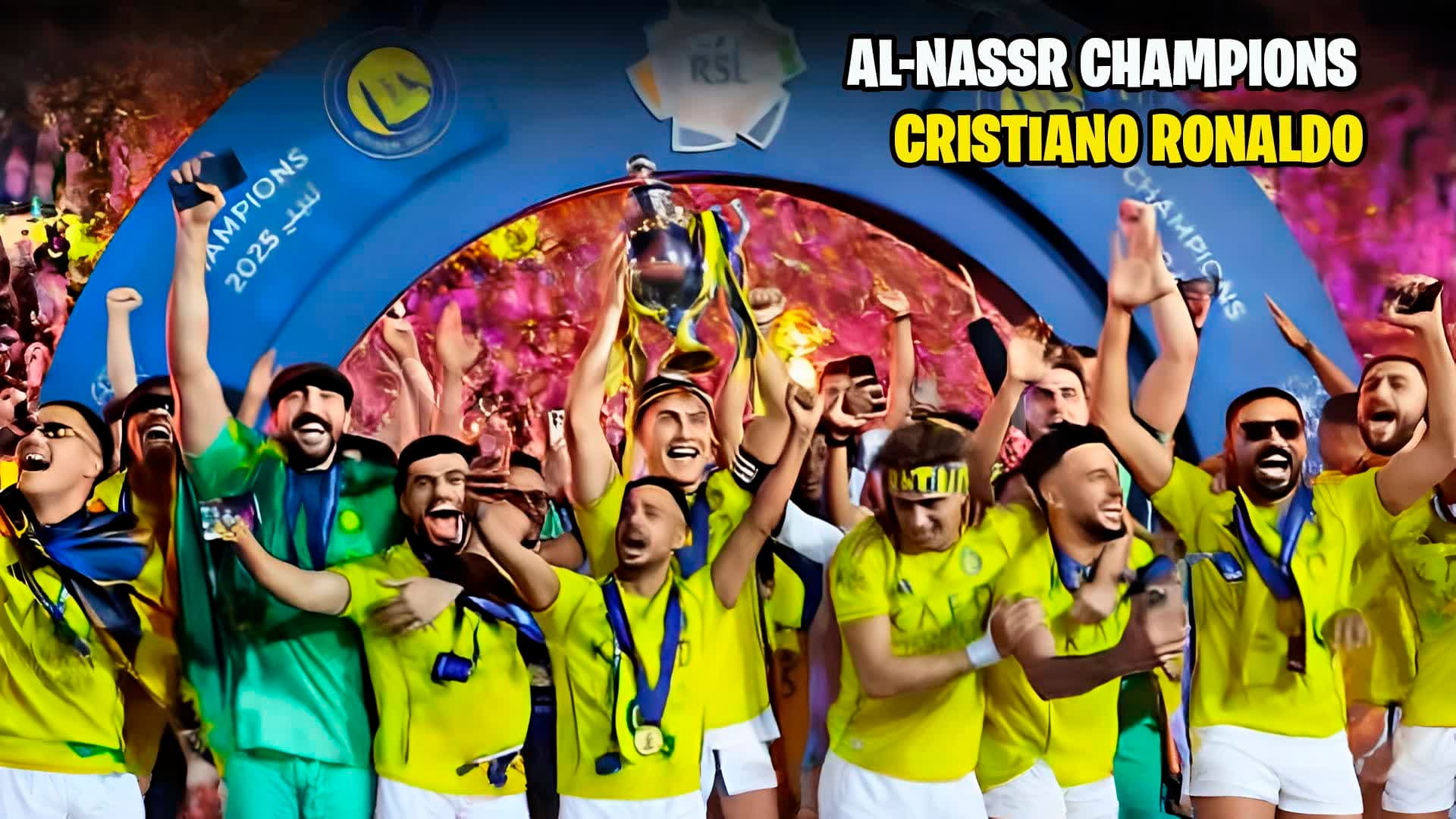 السعودية ALNASSR RONALDO CHAMPIONS النصر