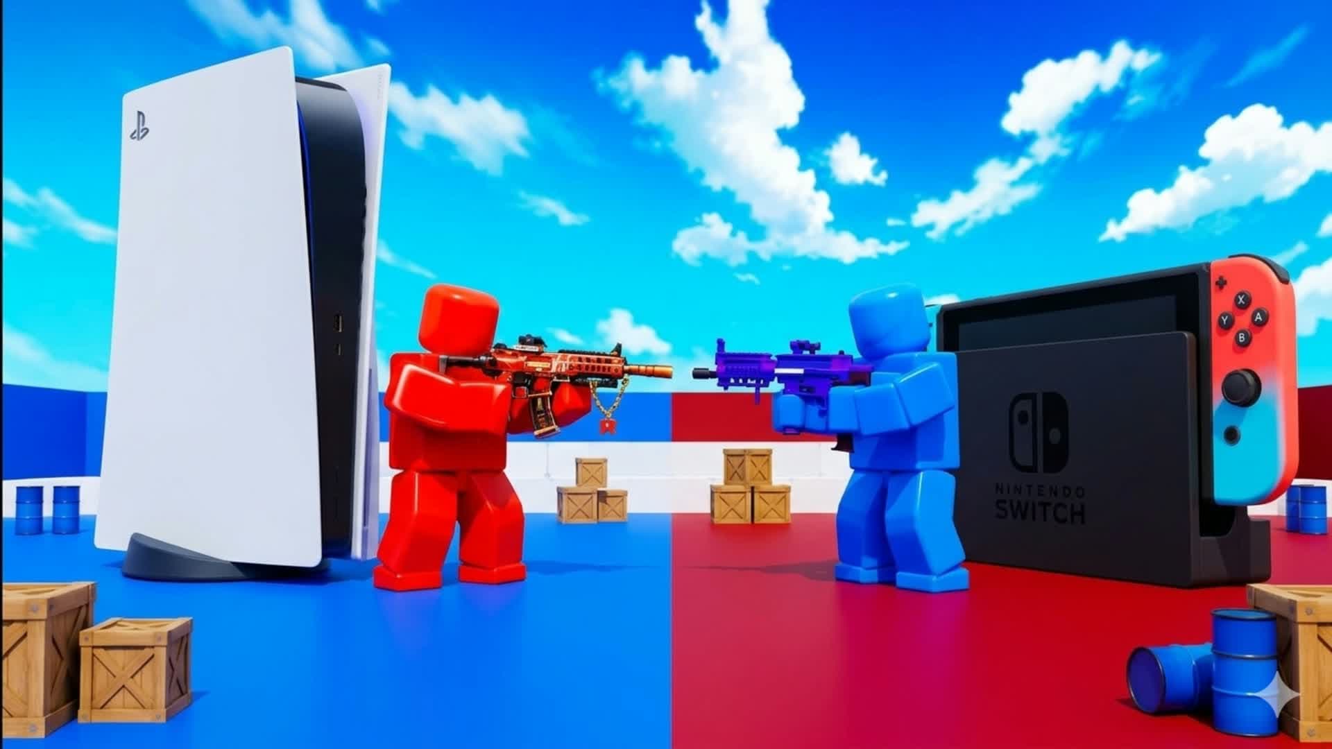 RIVALS RED VS BLUE 🔴🔵AURASTAR