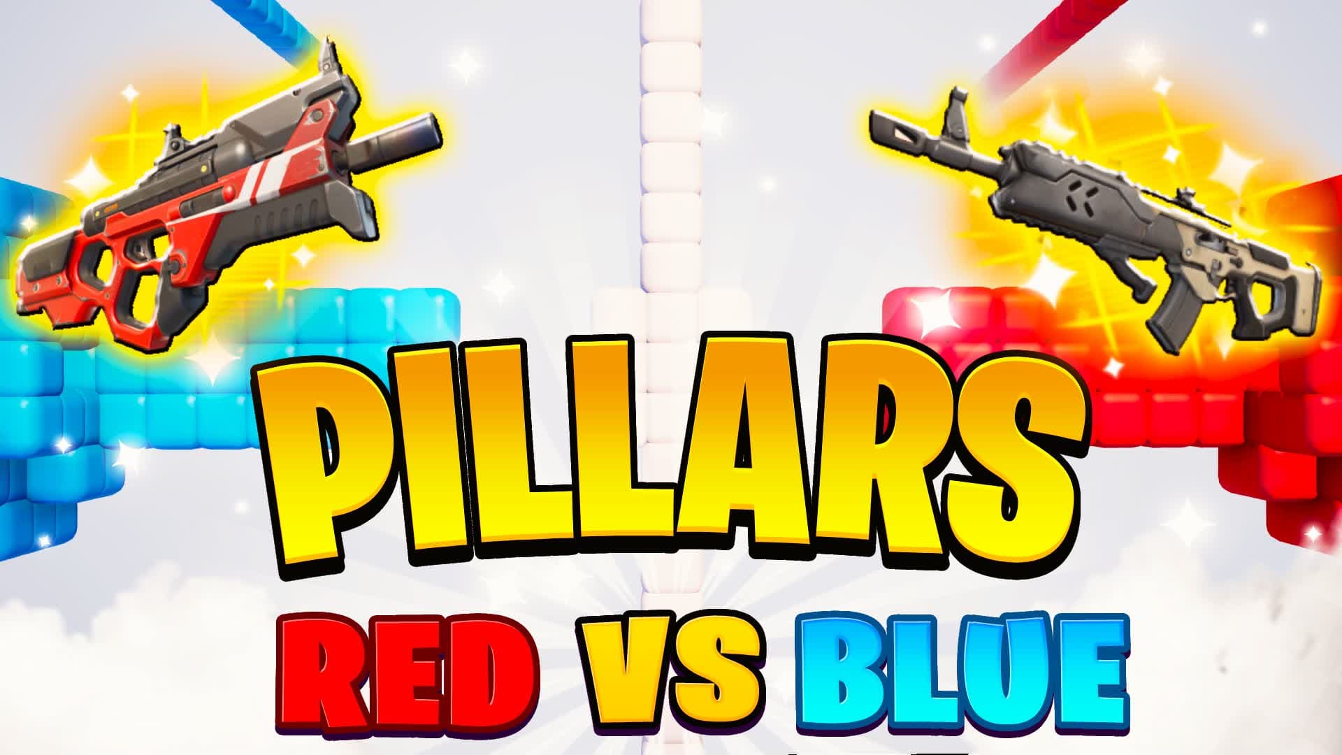 PILLARS RED VS BLUE🔴🔵