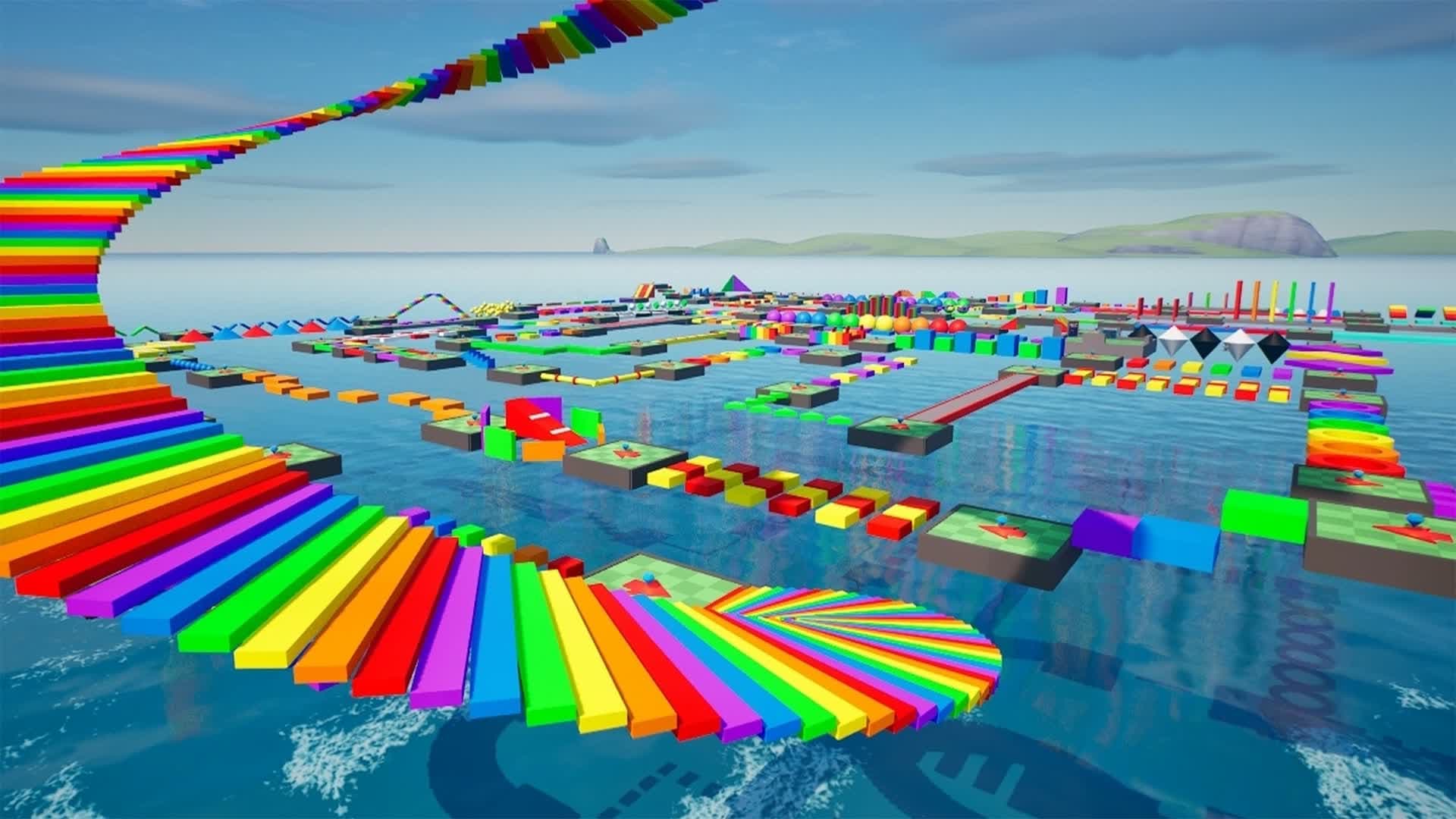 SUPER RAINBOW OBBY ⭐