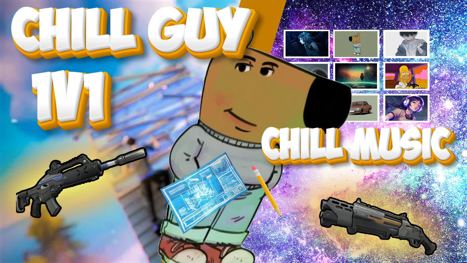 CHILL GUY 1V1, WITH MUSIC!🧸