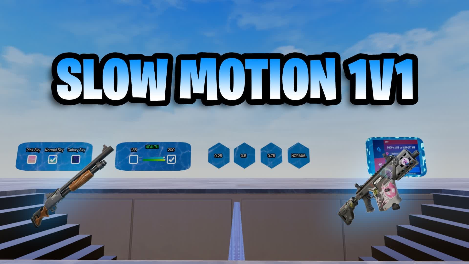 1v1 Slow Motion!