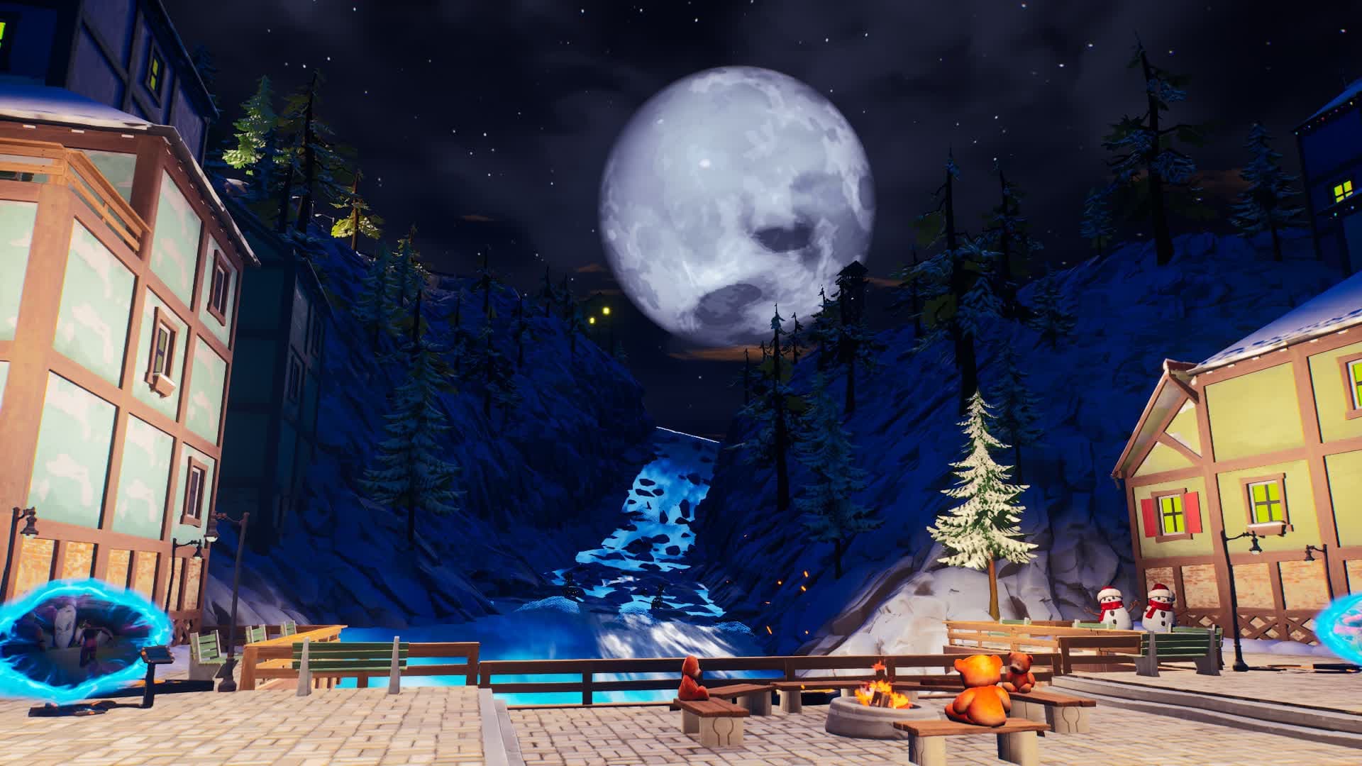 Winter Moonview Valley Hub