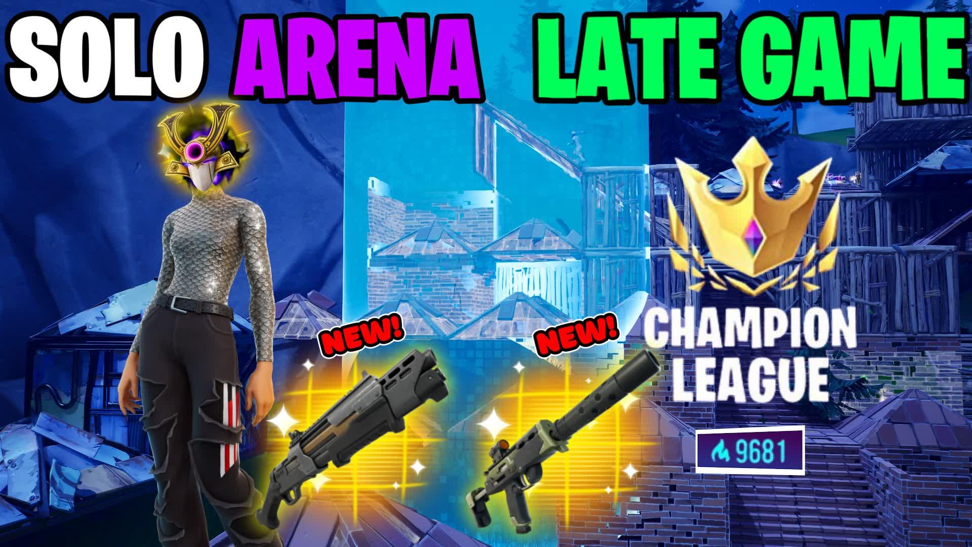 SOLO  LATEGAME ARENA🎯CHAPTER 6 END GAME