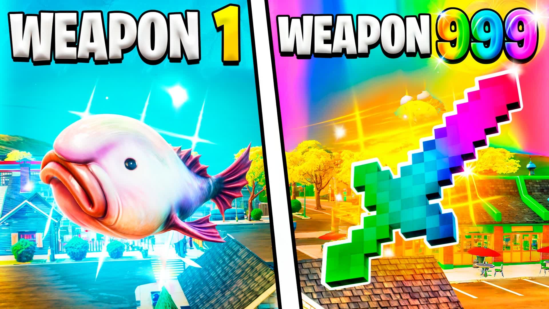 💥MEME WEAPONS GUN GAME 🔫 REMIX 🎯