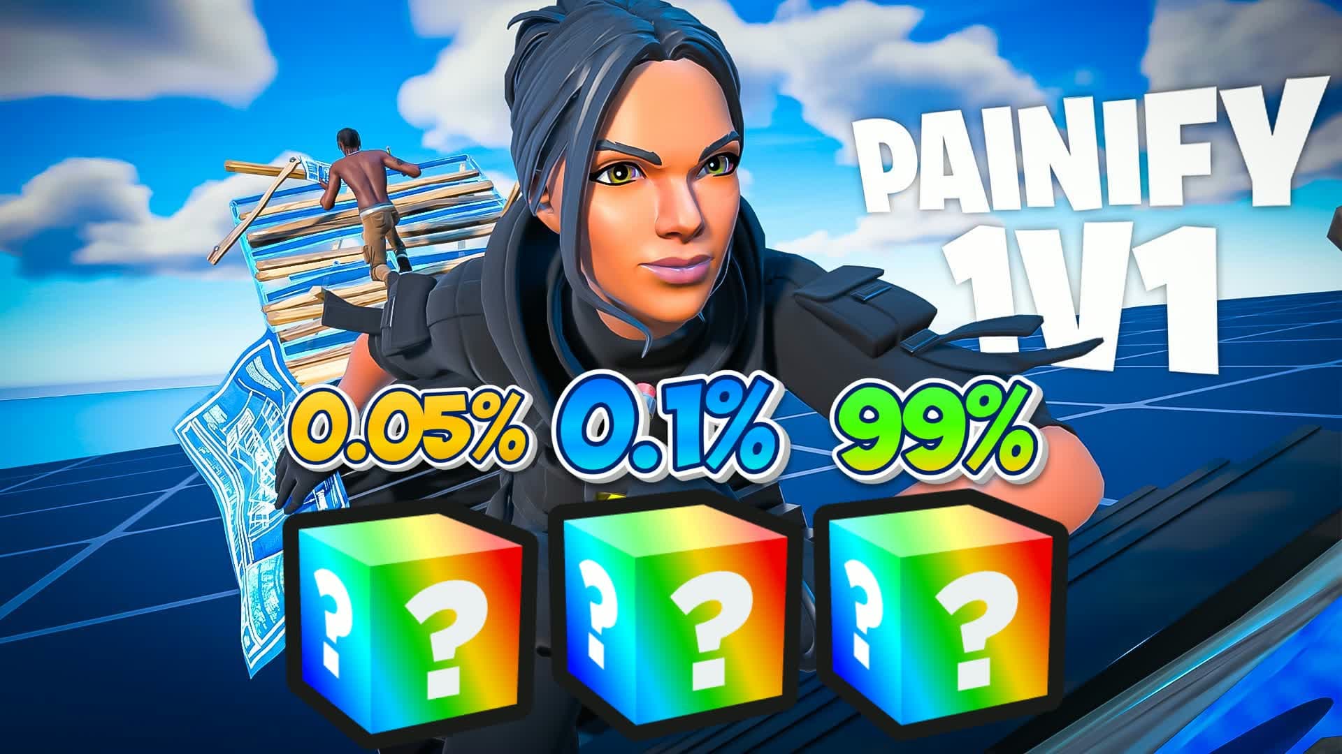 1V1V1V1 BUILD FIGHTS(PAINIFY)