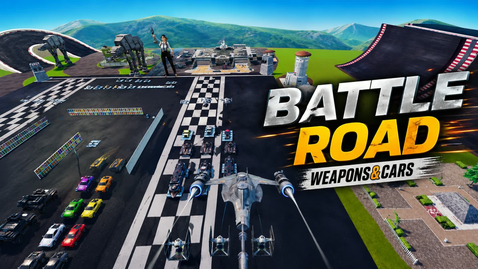 BATTLE ROAD - WEAPONS&CARS
