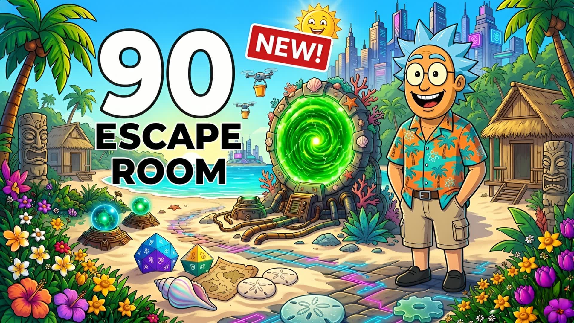 ☀️90 ESCAPE ROOM☀️