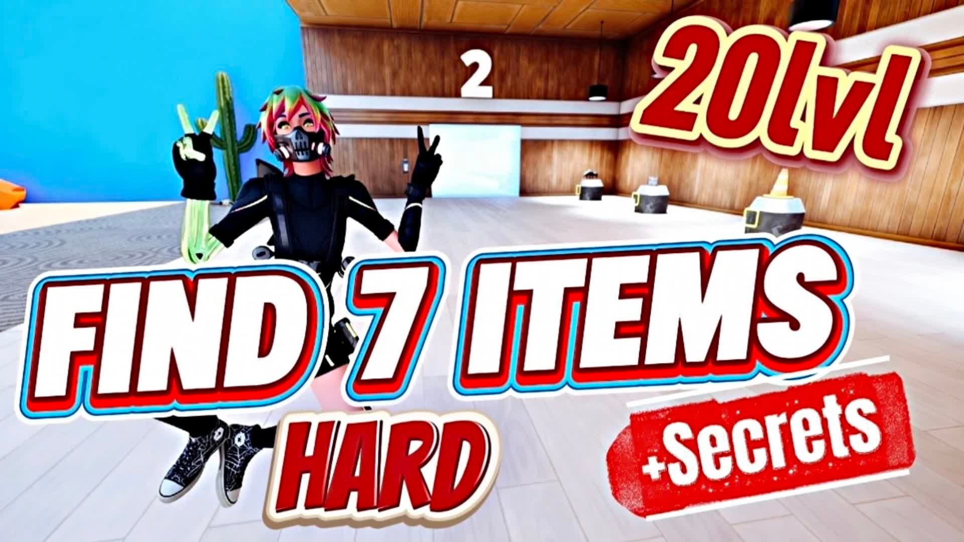 Find the 7 items + secret