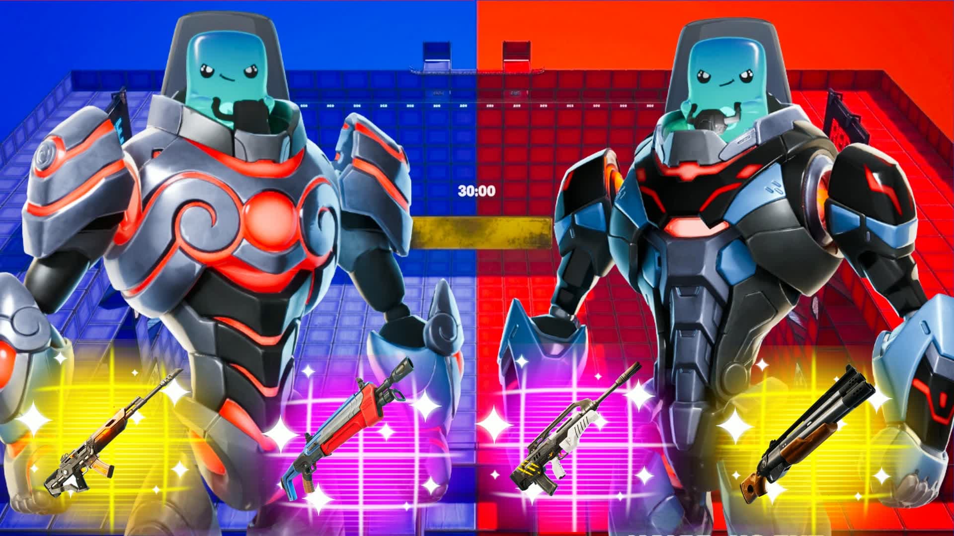 RED VS BLUE: THE CLASH